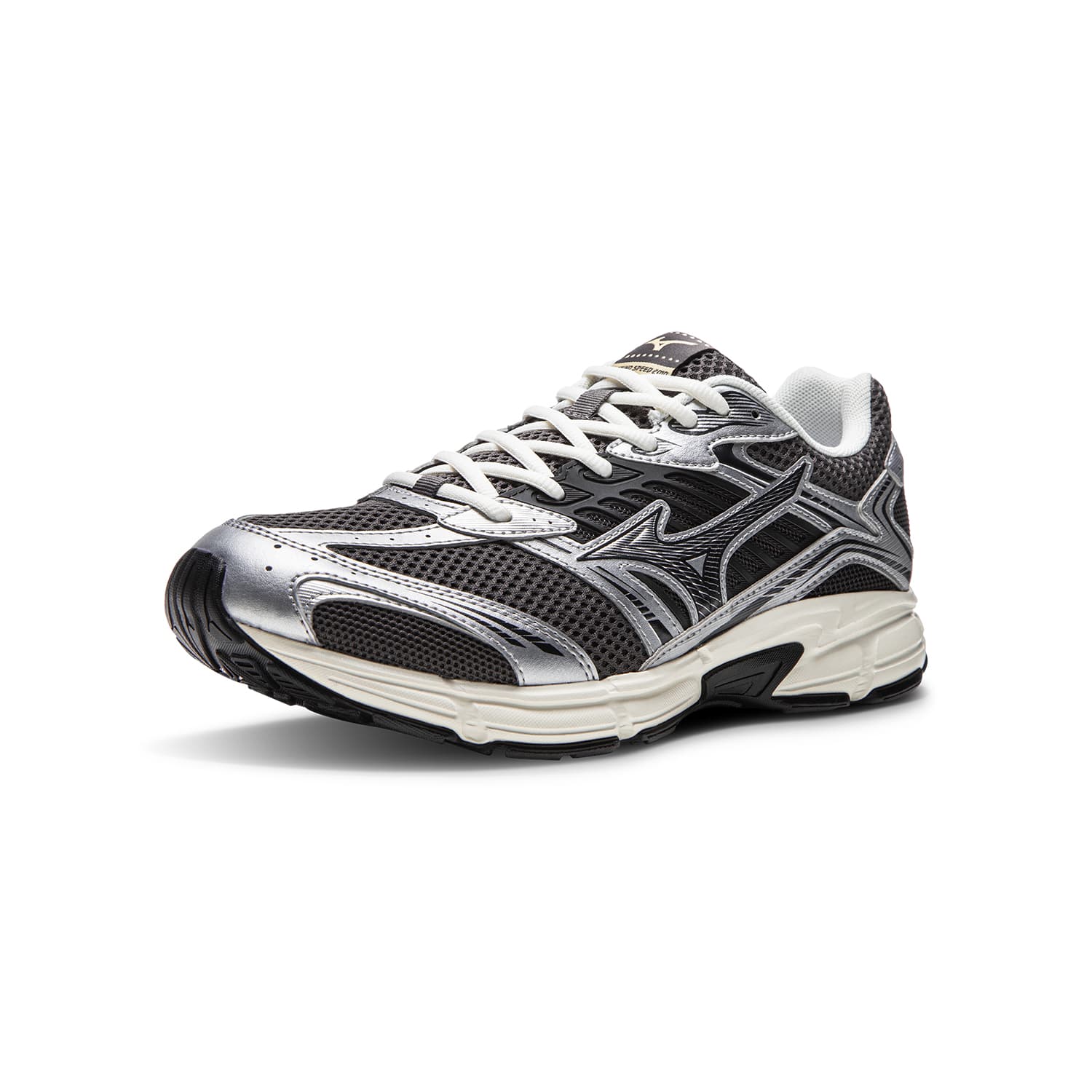 Кроссовки для бега Mizuno Speed противоскользящие устойчивые к истиранию дышащие низкие повседневные беговые кроссовки унисекс серебристые - изображение 2