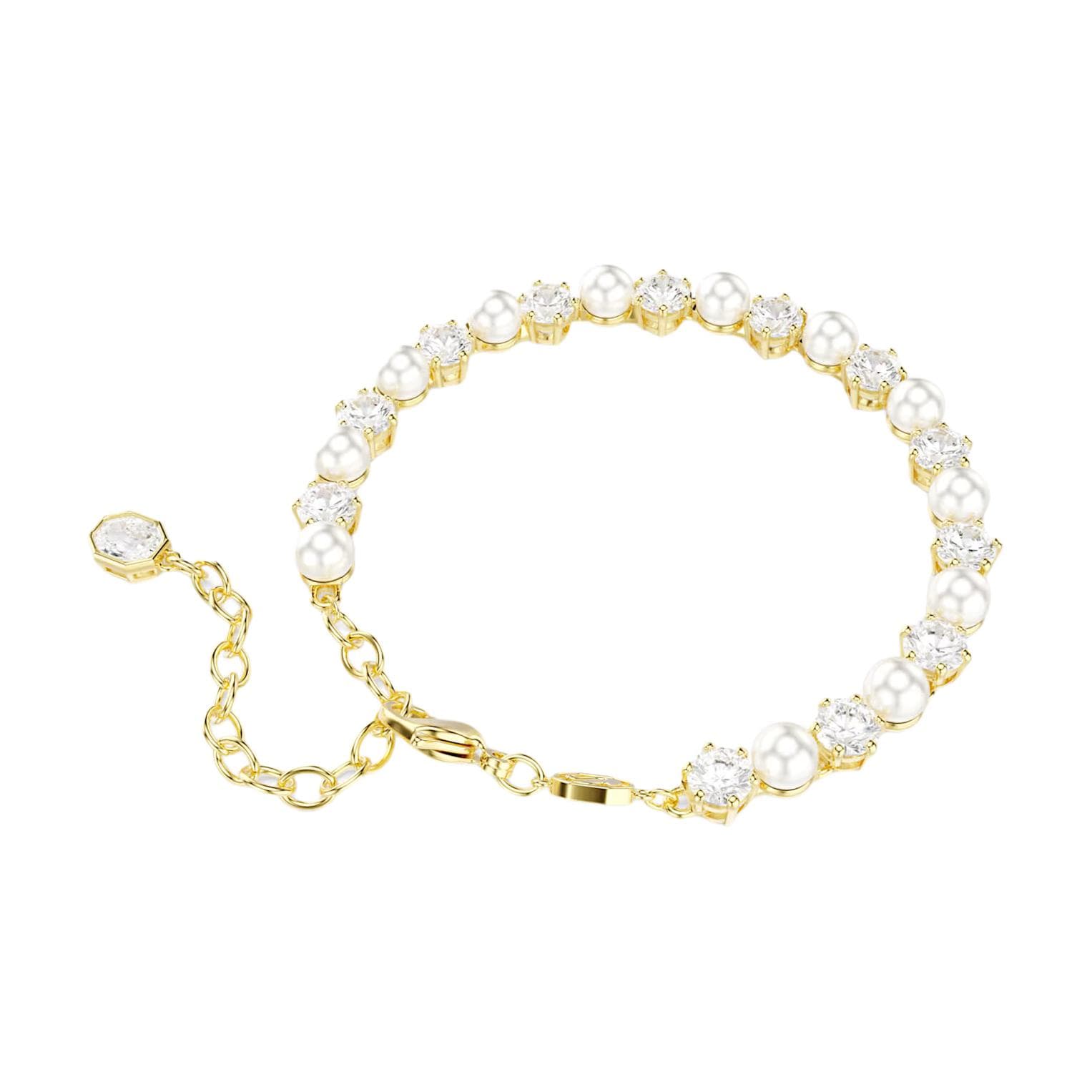 Браслет Swarovski Matri Браслеты с синтетическим кубическим цирконием Унисекс Белый - изображение 3