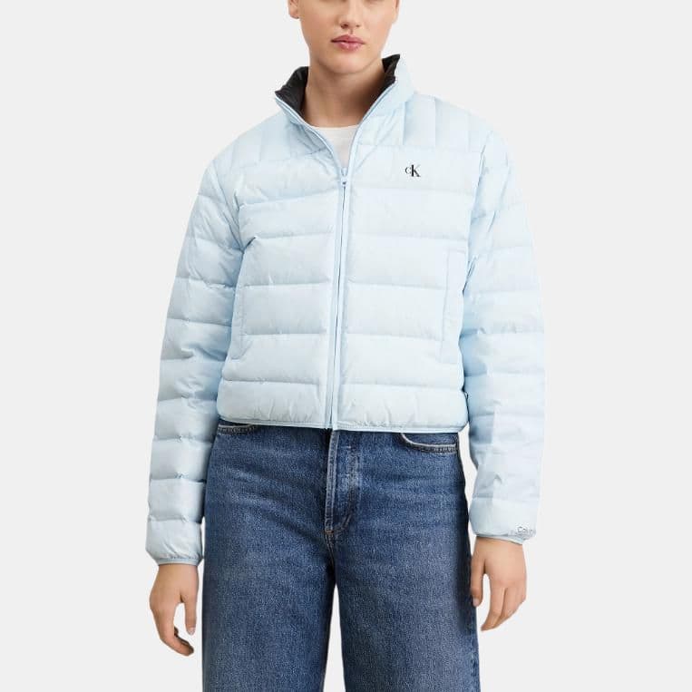 Пуховик Calvin Klein Пуховик Женский Светло-Синий - изображение 5