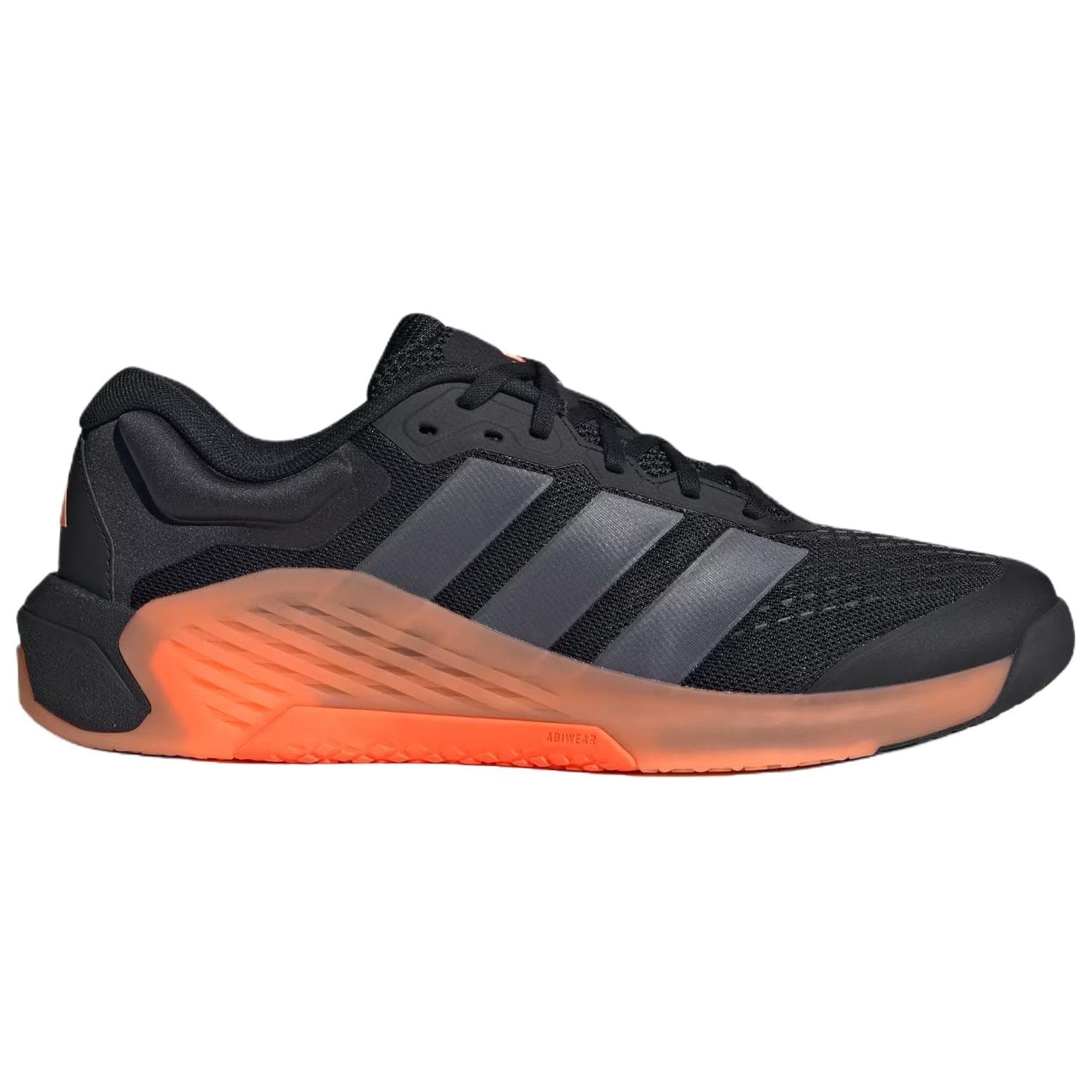 Кроссовки для спортзала Adidas DROPSET 4 Тренировочные кроссовки Мужские Черный Оранжевый - изображение 2