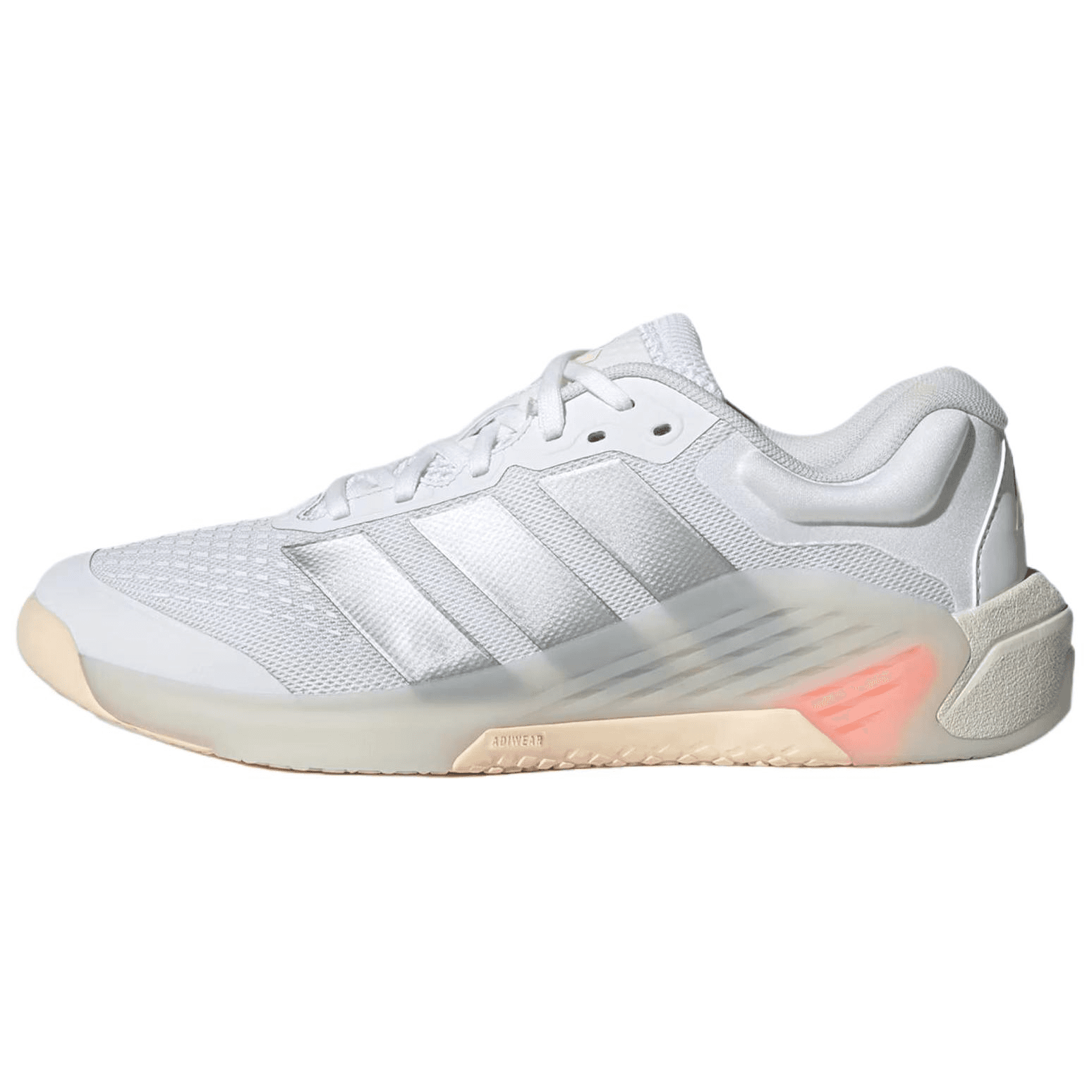 Кроссовки для спортзала Adidas DROPSET 4 Тренировочные кроссовки Женские Белые Серебряные - изображение 1