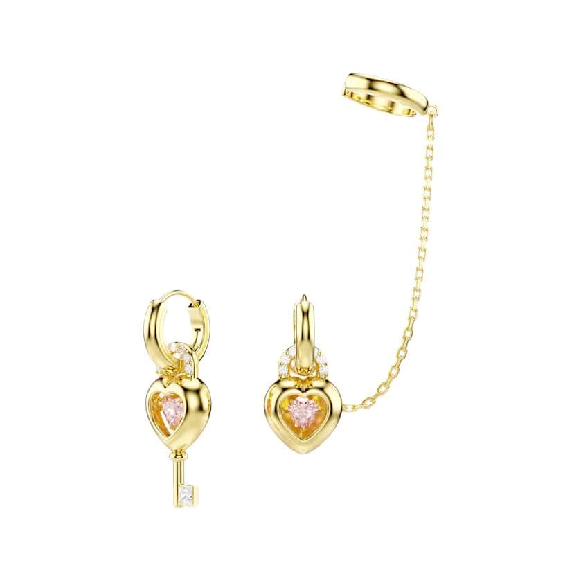 Серьги Swarovski Idyllia Серьги с синтетическим кубическим цирконием Унисекс Розовые - изображение 2