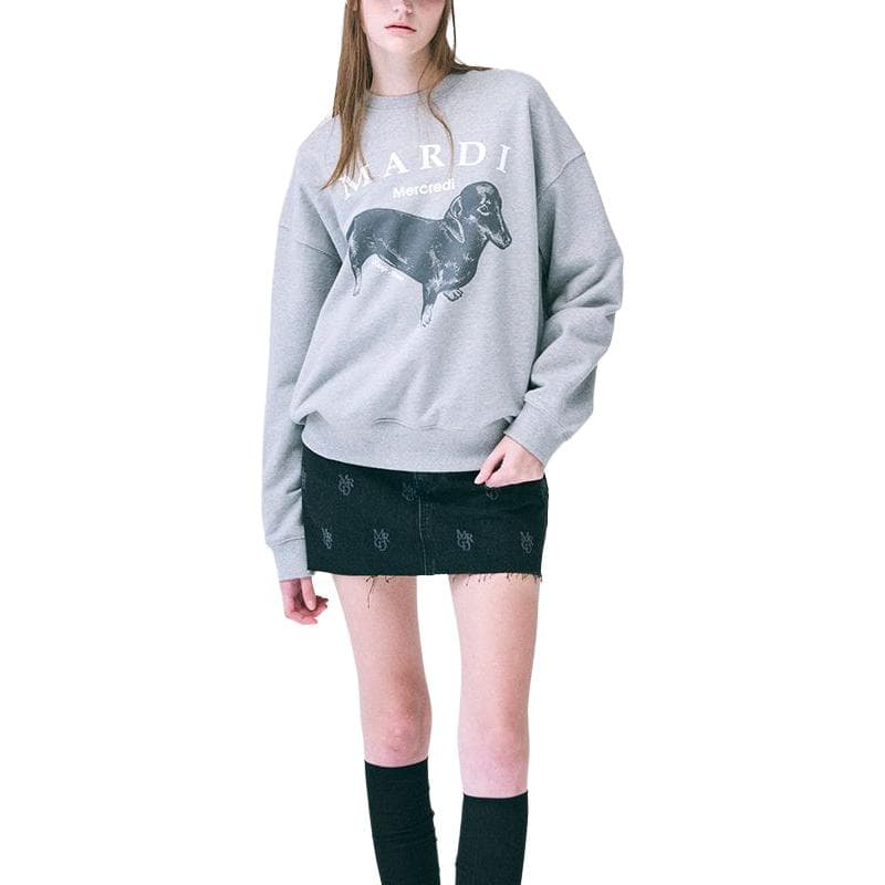 Худи MARDI MERCREDI Dachshund Puppy FW24 Толстовка DDANJI Женская - изображение 1