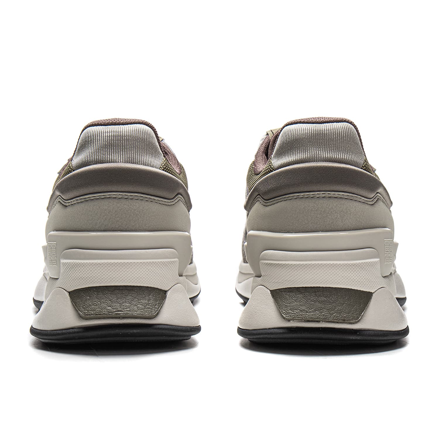 Кроссовки Li NING 001 Original Aspiration V2 Oтскок Low Топ Повседневная обувь Мужской Серо-зеленый - изображение 5