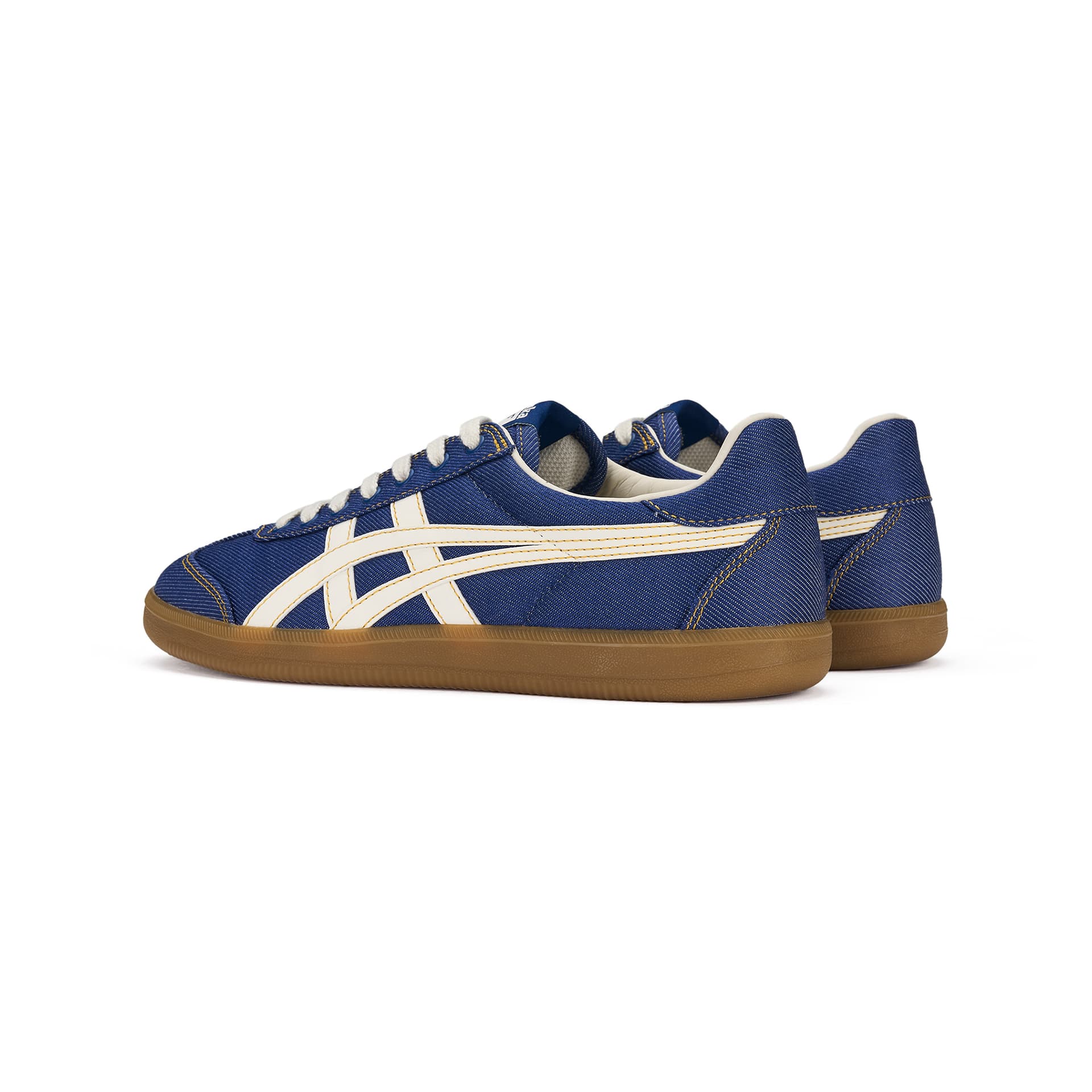 Кроссовки Onitsuka Tiger Tokuten Low Топ Кеды немецкой армии (GAT) Унисекс Синий - изображение 4