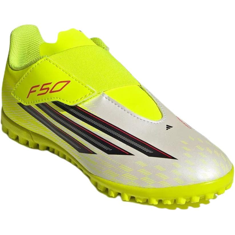 Бутсы Adidas F50 CLUB Low Топ Детская футбольная обувь Желтая Детская - изображение 3