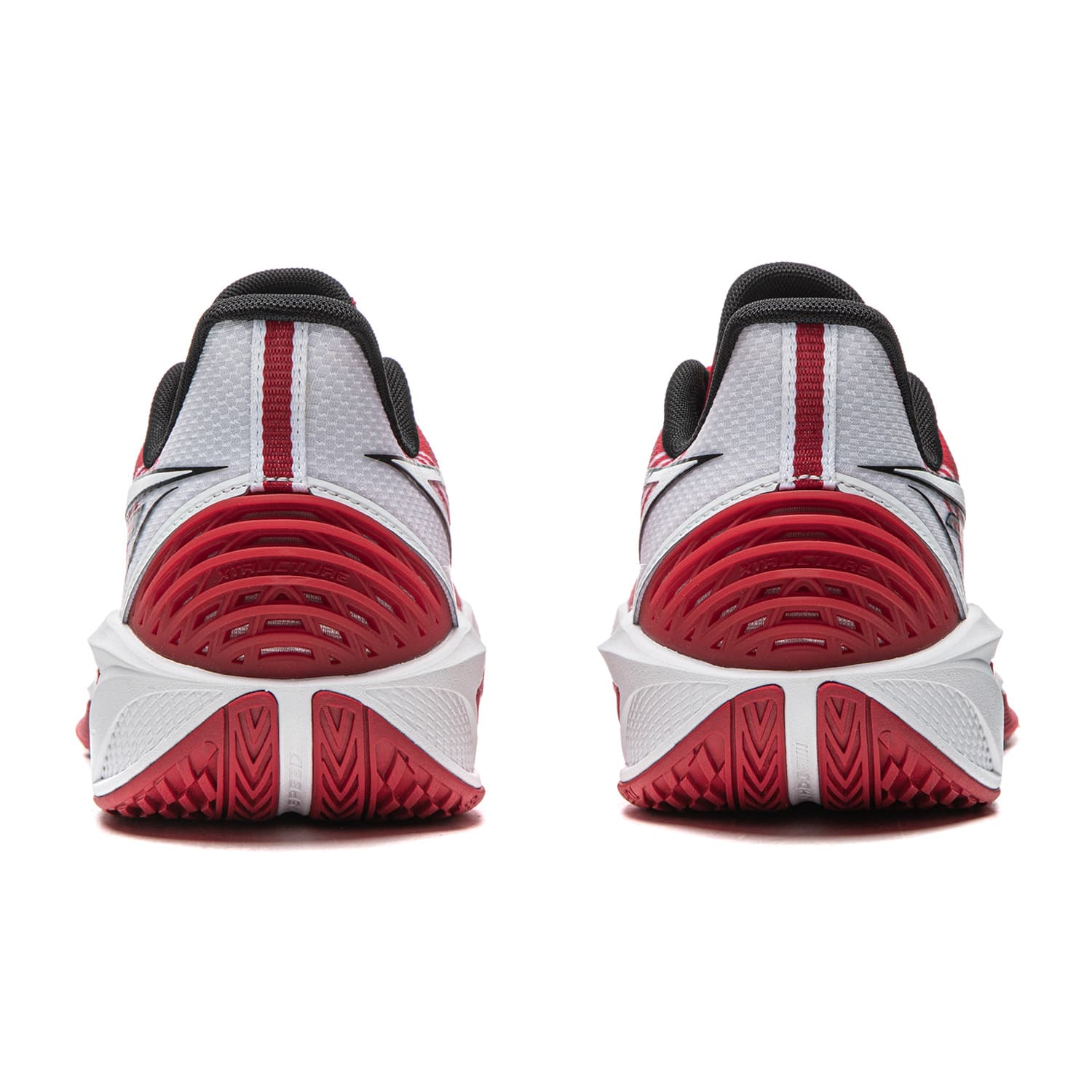 Кроссовки для баскетбола Li-Ning LINING Cloud 4 Адреналин устойчивость поддержка комфорт низкие баскетбольные кроссовки мужские красный белый - изображение 5