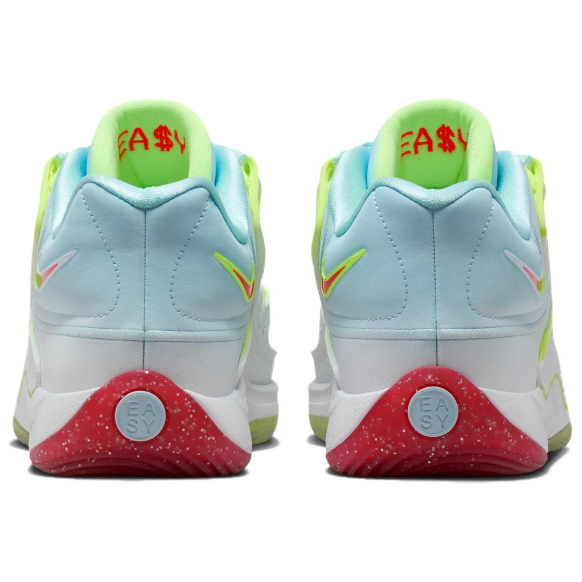 Кроссовки для баскетбола Nike KD 18 Дышащая Поддержка Амортизация Баскетбольные Кроссовки Мужские Белый Синий - изображение 5