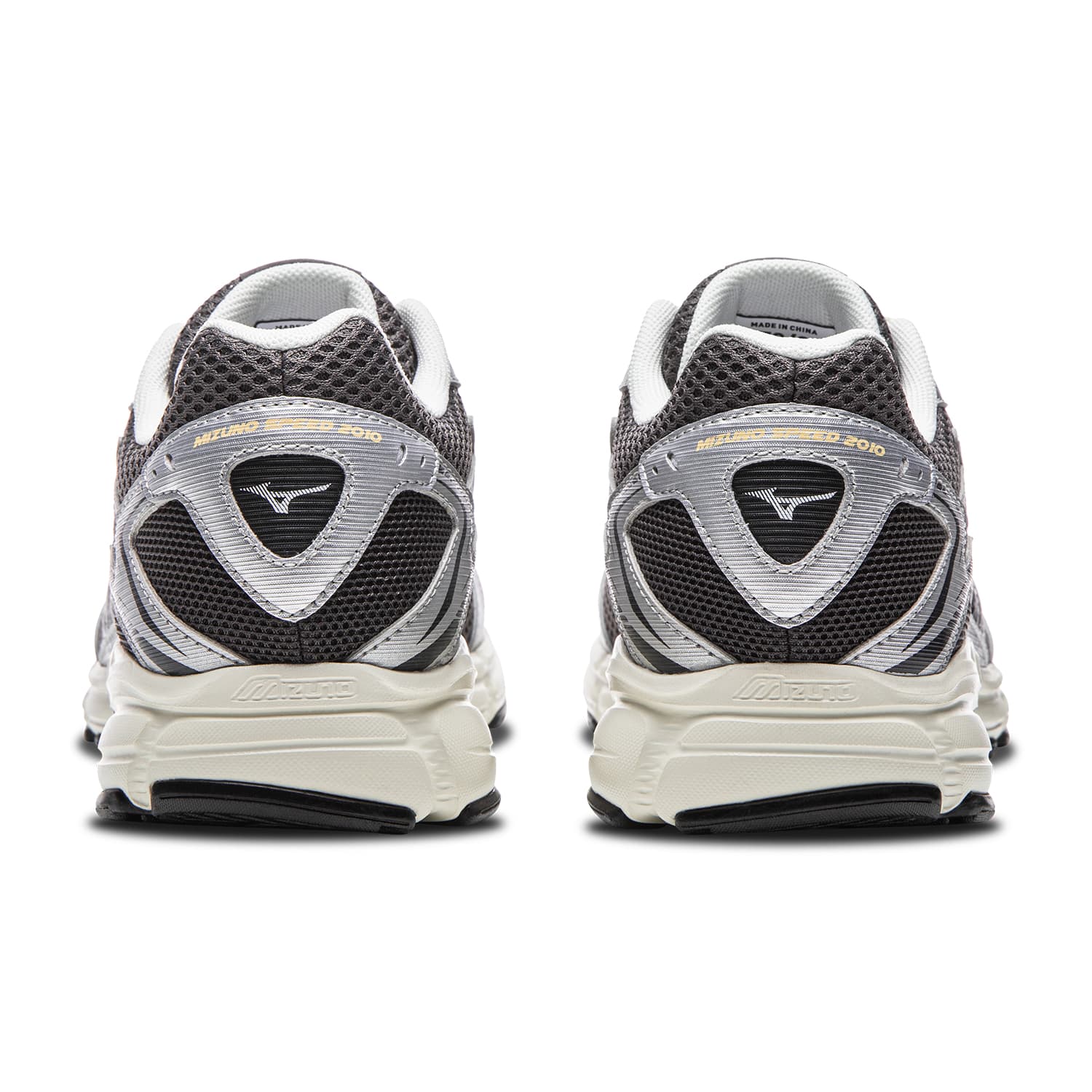 Кроссовки для бега Mizuno Speed противоскользящие устойчивые к истиранию дышащие низкие повседневные беговые кроссовки унисекс серебристые - изображение 5