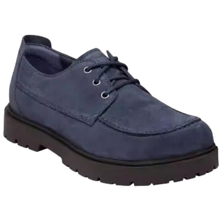 Birkenstock Повседневные кожаные туфли Low Top Морской синий Унисекс - изображение 2