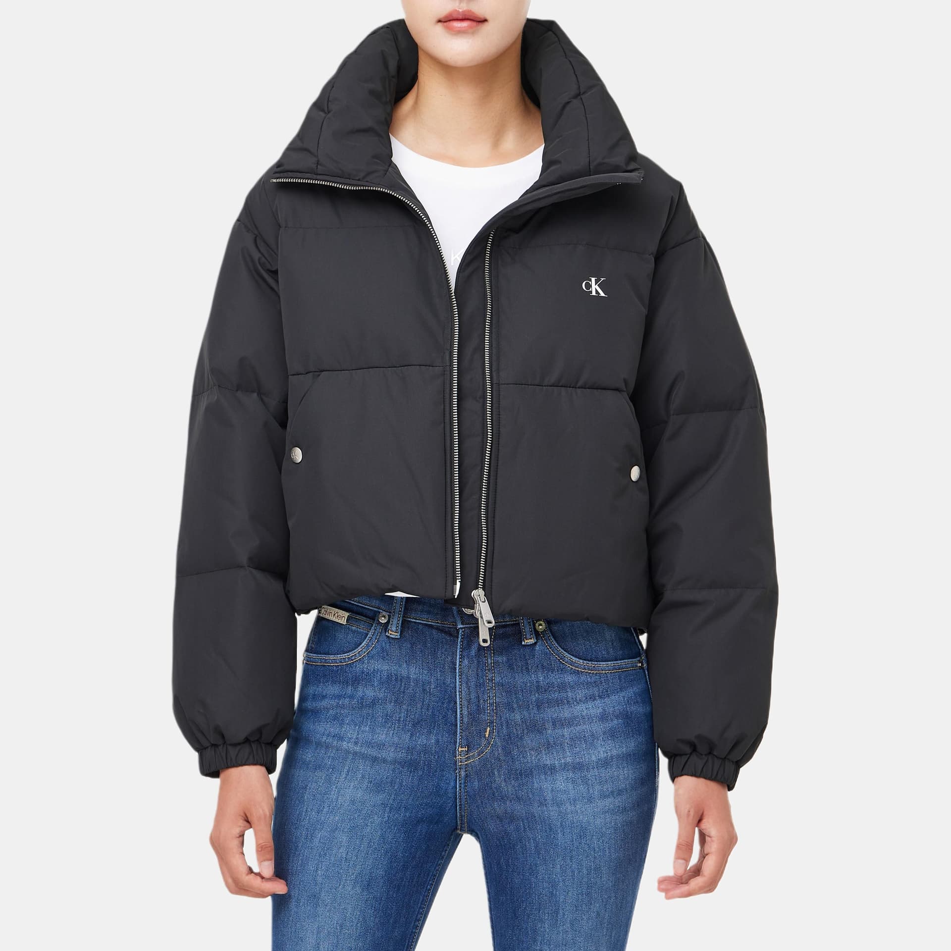 Пуховик calvin klein Пуховик Женские Черный - изображение 4