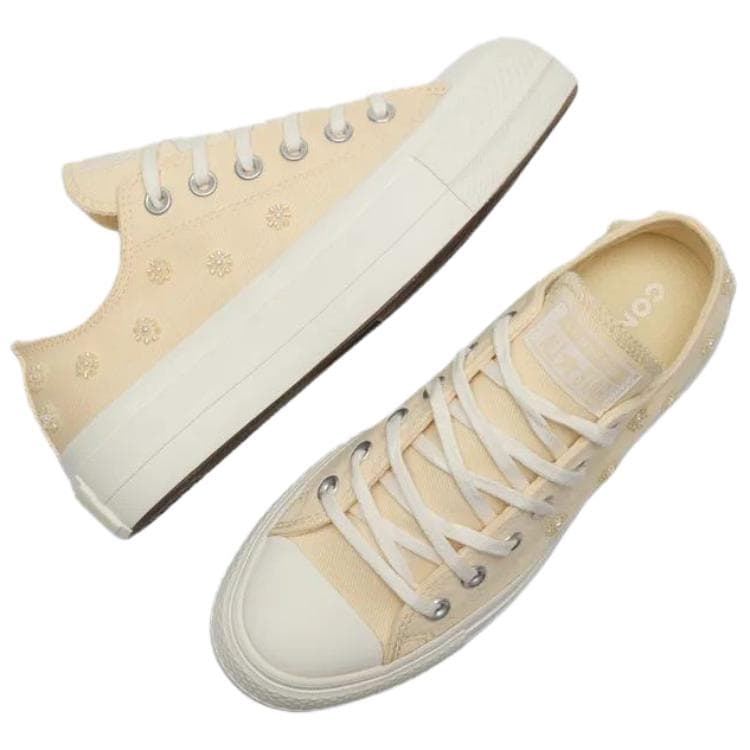 Кеды Converse All Star Lift удобные женские кеды лоу-топ желтый - изображение 4