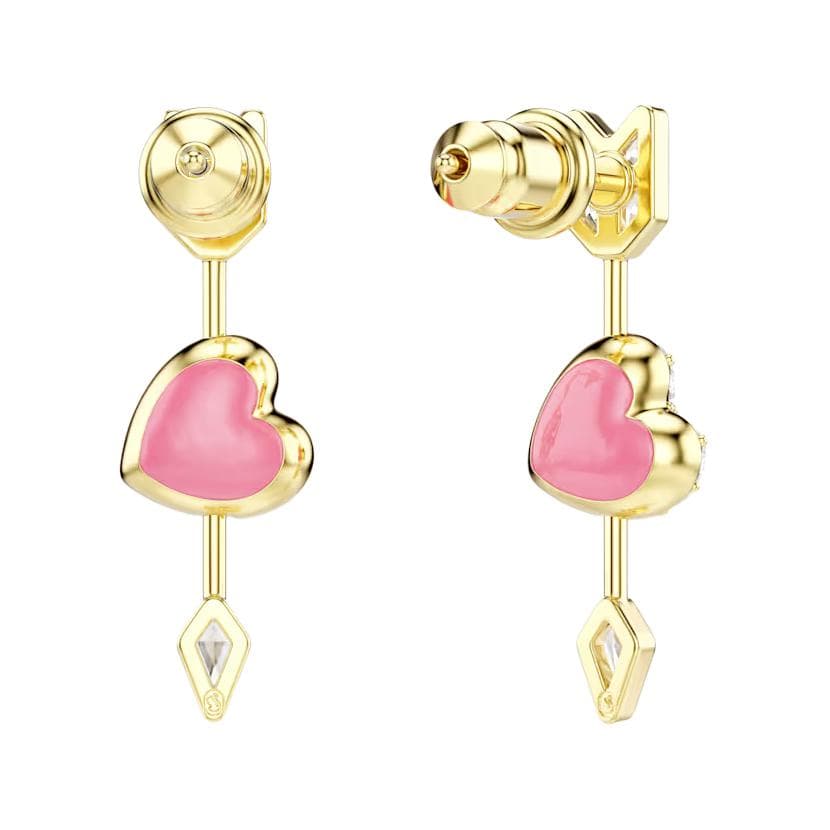 Серьги Swarovski Серьги с синтетическим кубическим цирконием Унисекс Белые - изображение 4