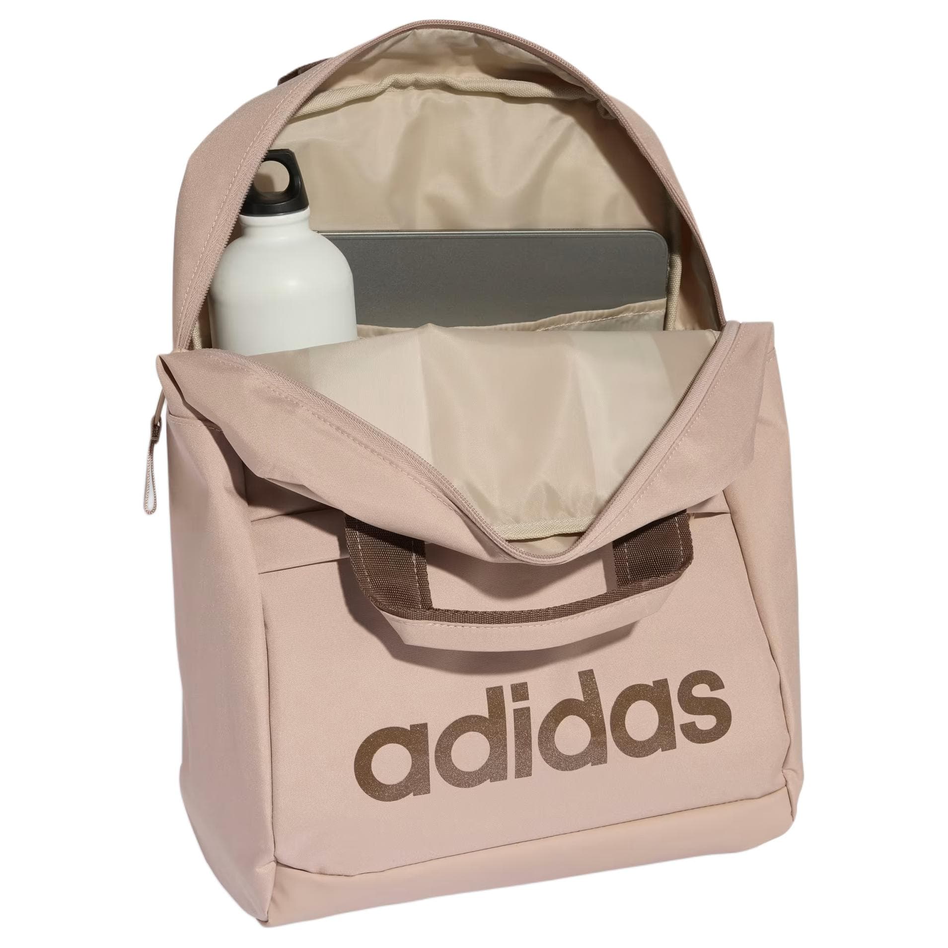 Рюкзак Adidas ESSENTIALSLifestyle Полиэфирное волокно Рюкзаки Женские Розовый - изображение 4