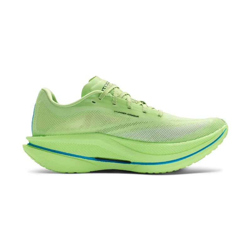 Кроссовки для бега Under Armour Velociti Elite 3 Дышащий Low Топ Марафон Гонки Беговые кроссовки Унисекс Неоновый зеленый - изображение 2