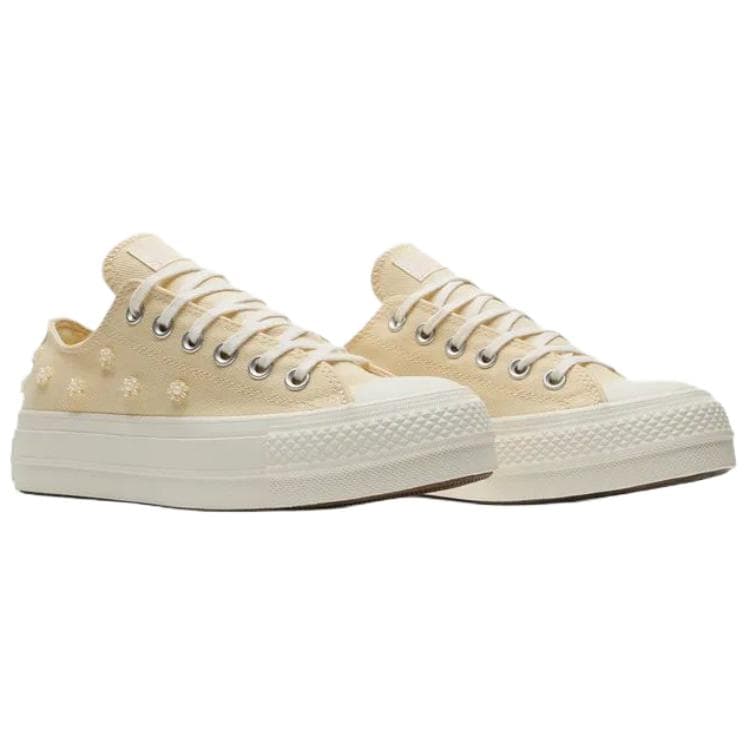 Кеды Converse All Star Lift удобные женские кеды лоу-топ желтый - изображение 3