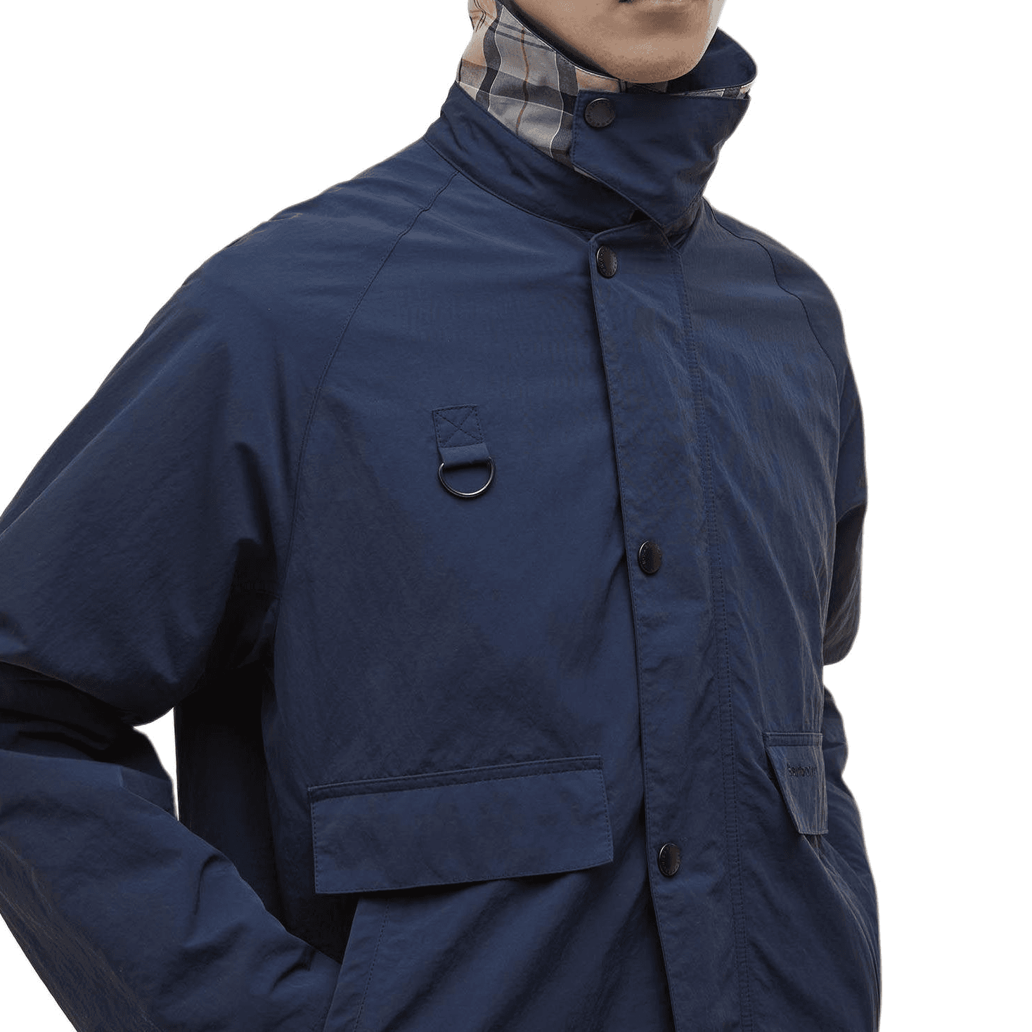 Куртка Barbour Куртки и Пальто Мужской Классический Морской Синий - изображение 8