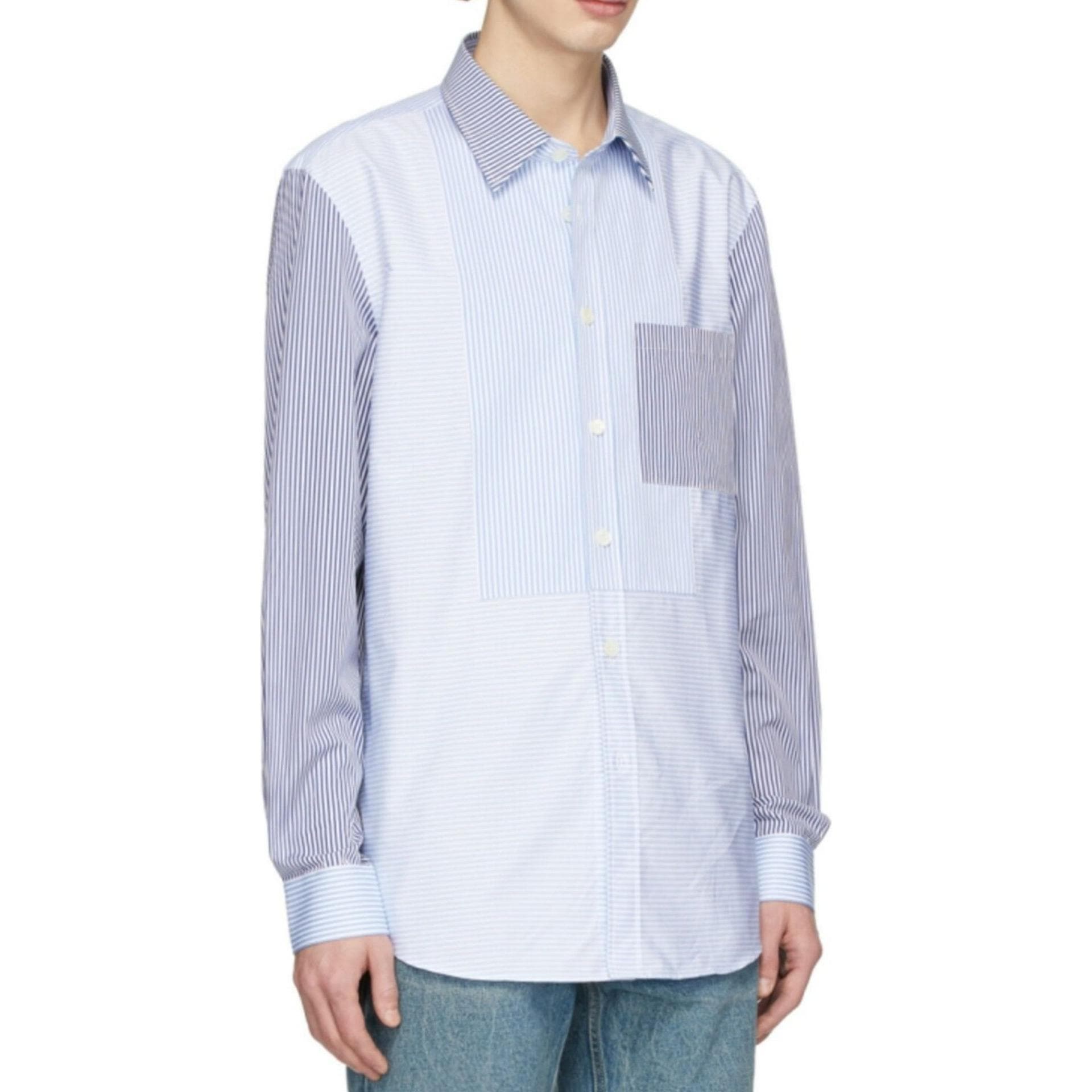 Блузка Burberry Blue Women's Shirts Брэнди Берри Синий Женский Рубашки - изображение 3