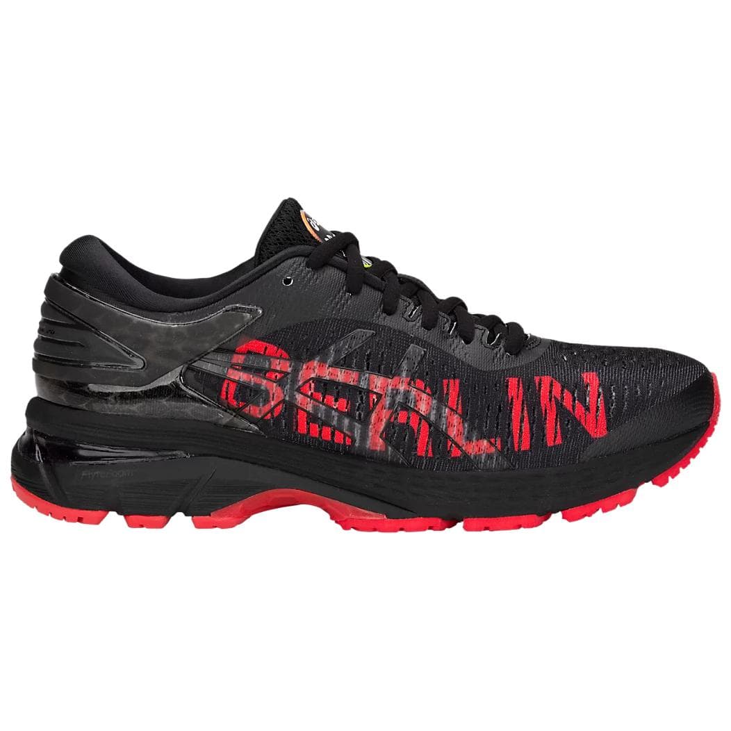 Кроссовки для бега Asics Gel Kayano 25 Поддержка Бег на длинные дистанции Обувь Женская Черная Красная - изображение 2