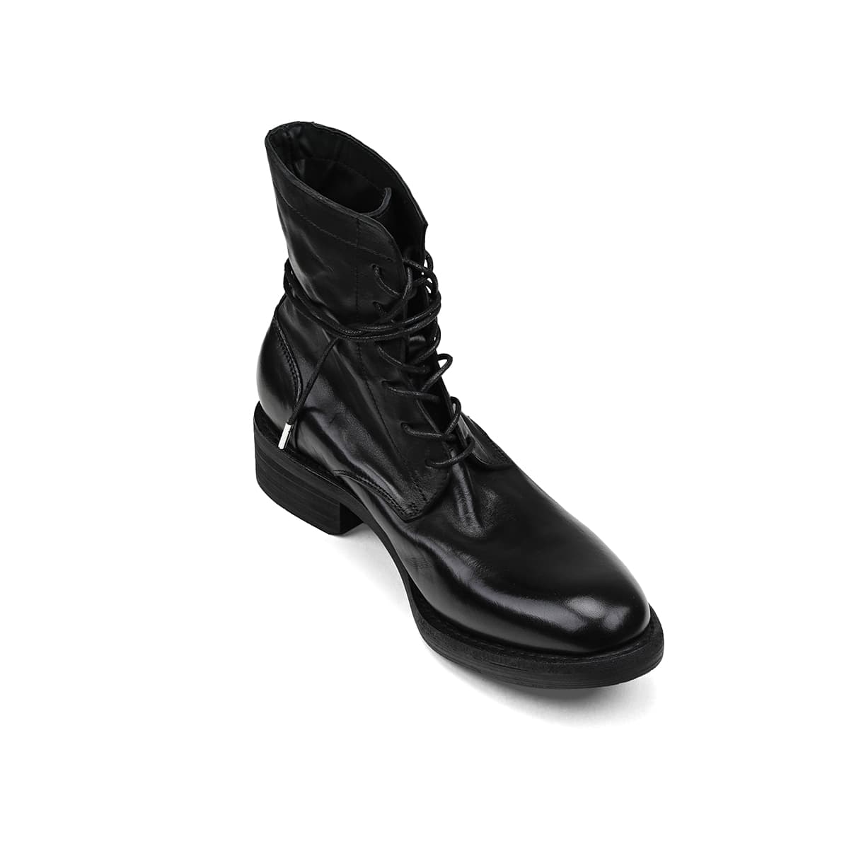 Ботинки челси HANQIAORIJI Black Blood Collection Лошадиная кожа Короткий Челси Унисекс - изображение 7