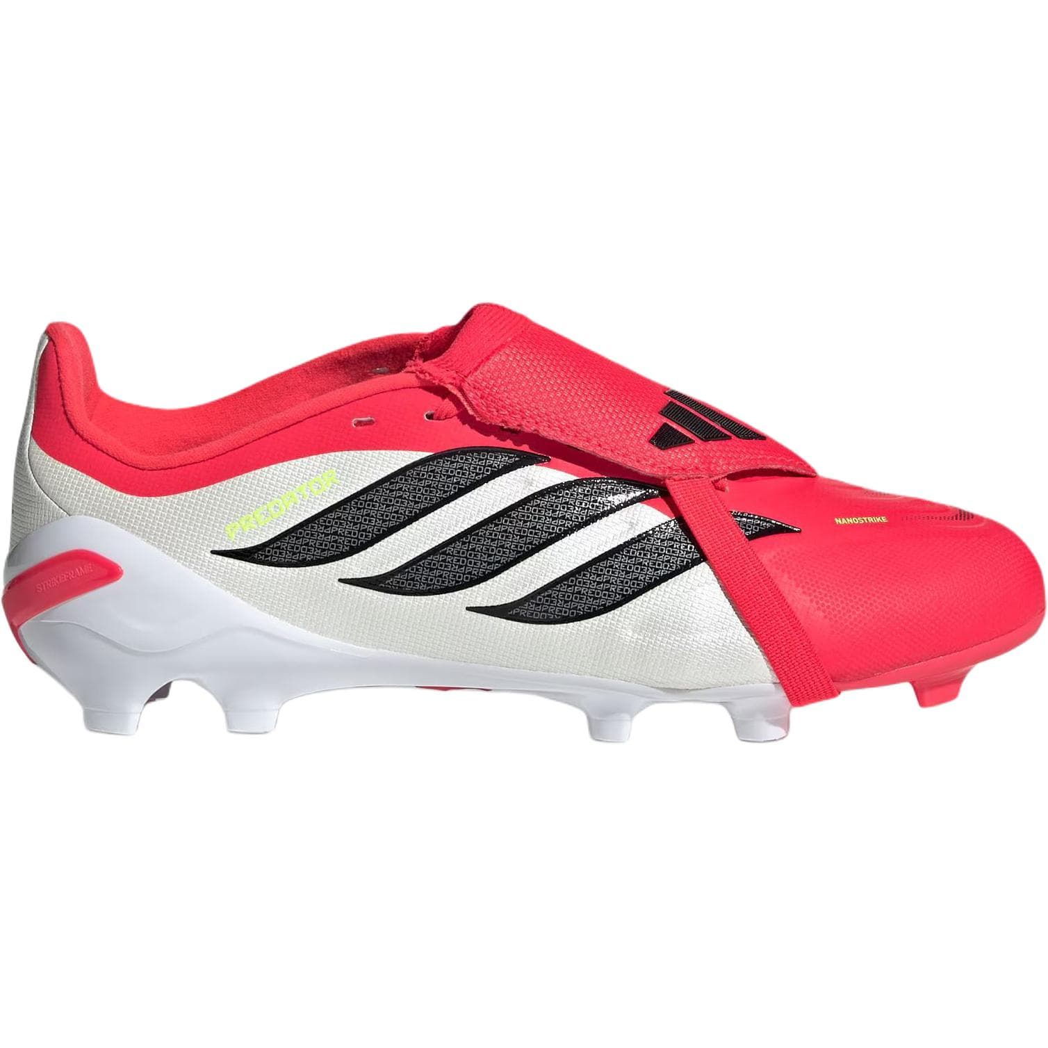 Бутсы Adidas PREDATOR LEAGUE Противоскользящие Низкие Детские Футбольные Бутсы Красный Черный Детский - изображение 2