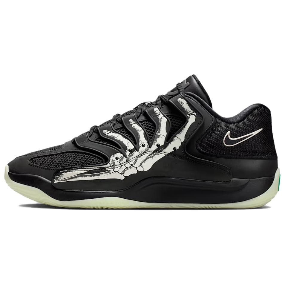 Кроссовки для баскетбола Nike KD 18 Дышащие Баскетбольные Кроссовки с Тяжением Мужские Черные - изображение 1