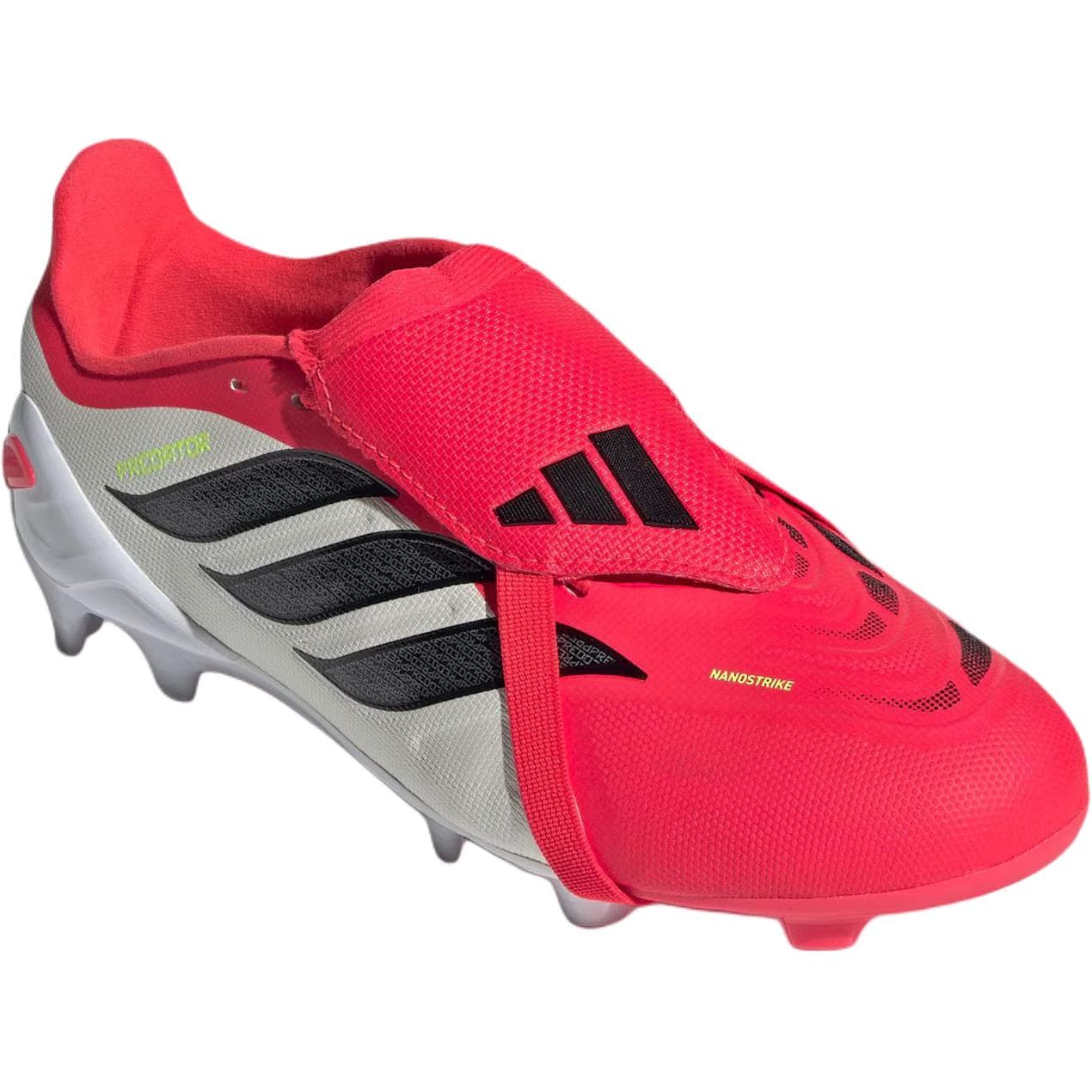Бутсы Adidas PREDATOR LEAGUE Противоскользящие Низкие Детские Футбольные Бутсы Красный Черный Детский - изображение 3