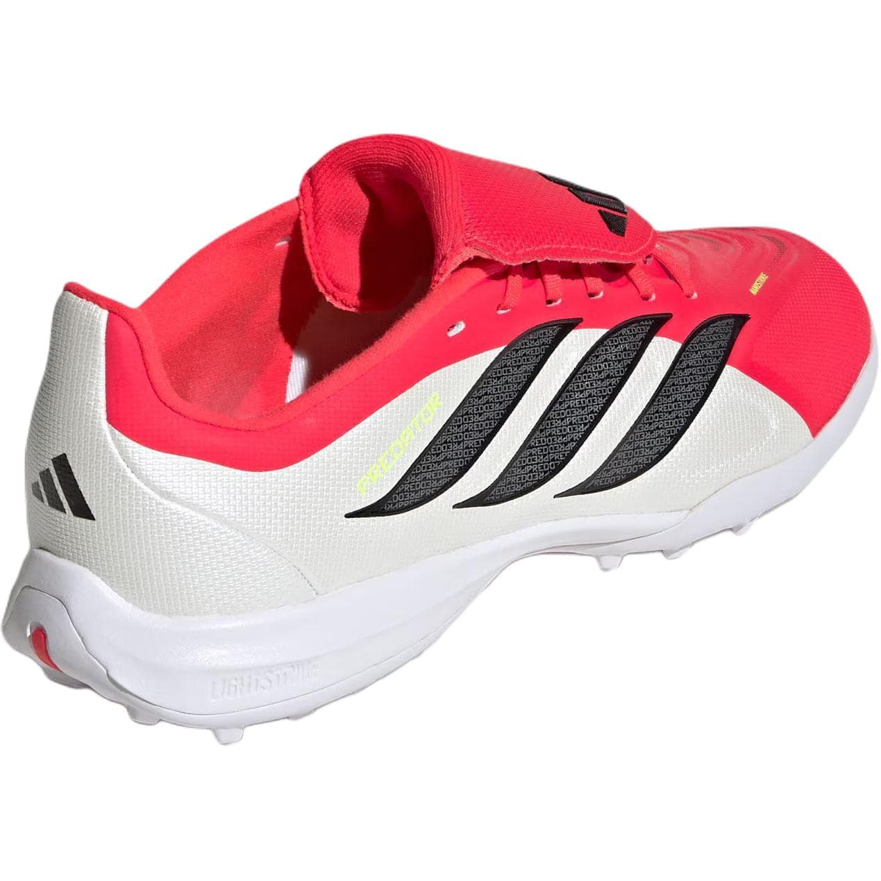 Бутсы Adidas PREDATOR LEAGUE Низкие футбольные бутсы Красный Черный Белый Детские - изображение 4
