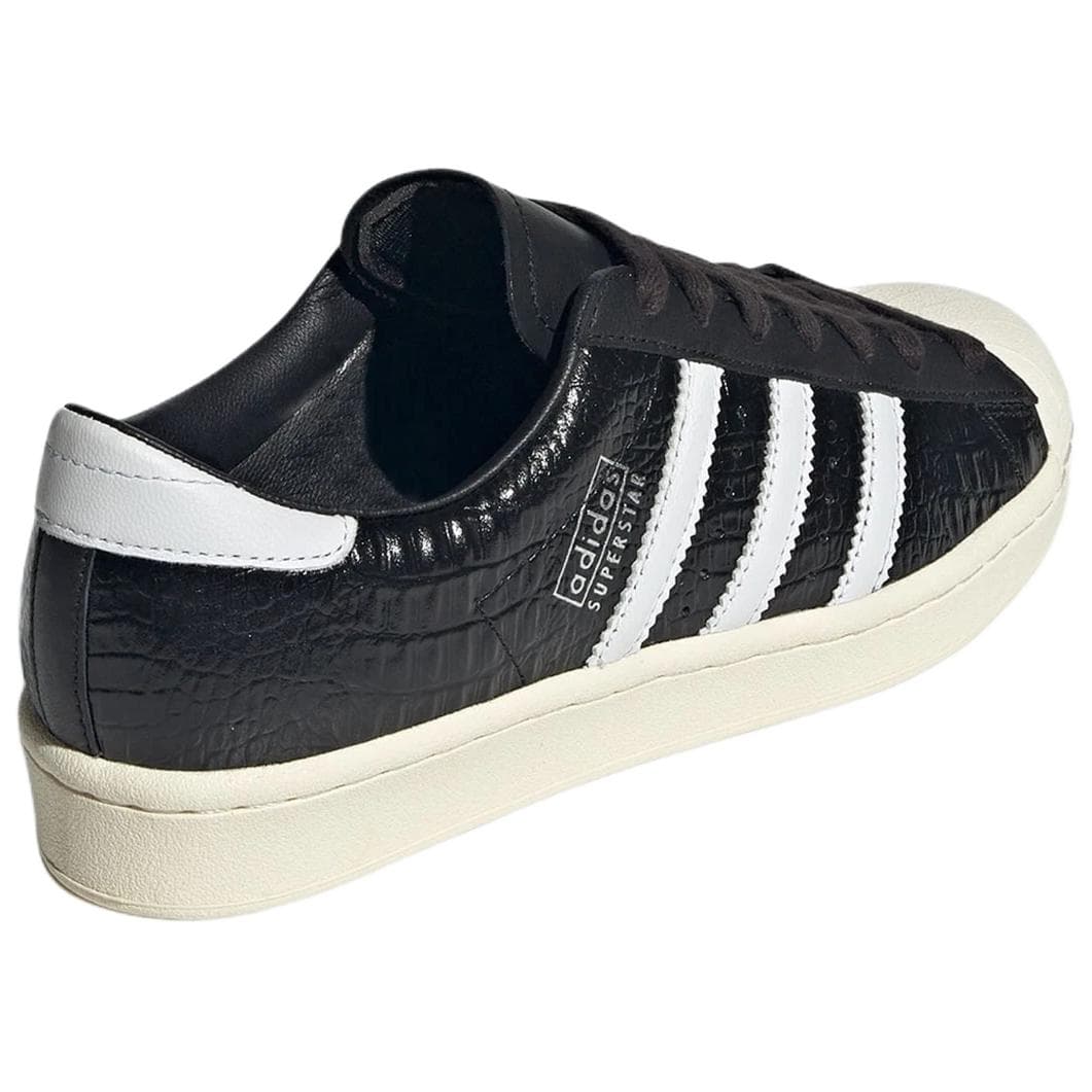 Кроссовки Adidas Originals Superstar Устойчивые к истиранию Низкие Кроссовки для скейтбординга Женские Черные - изображение 4