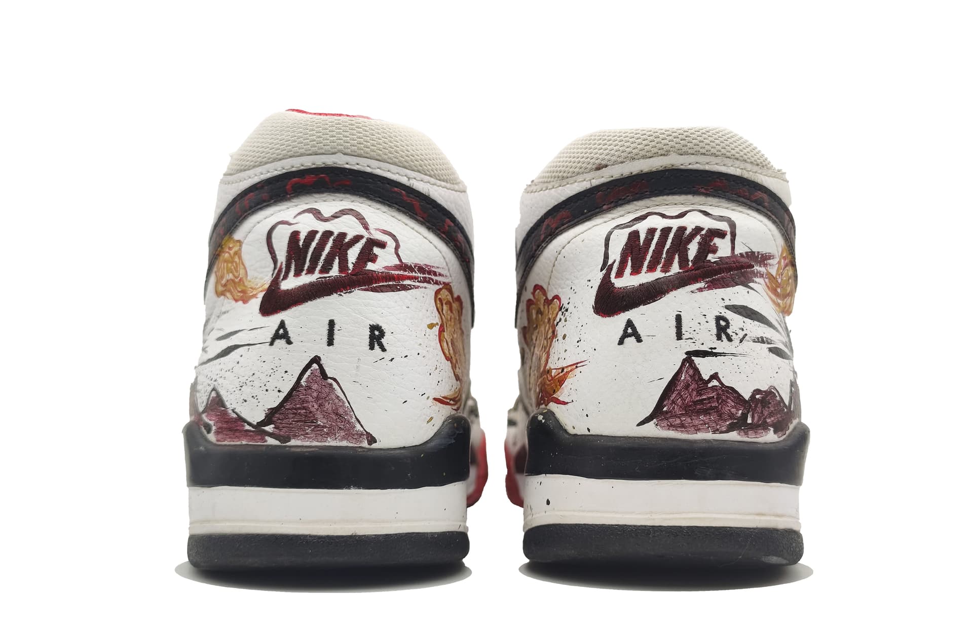 Ретро баскетбольные кроссовки Nike Flight Legacy CNY - изображение 5