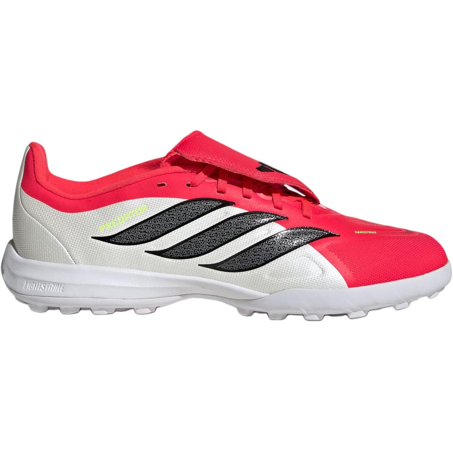 Бутсы Adidas PREDATOR LEAGUE Низкие футбольные бутсы Красный Черный Белый Детские - изображение 2