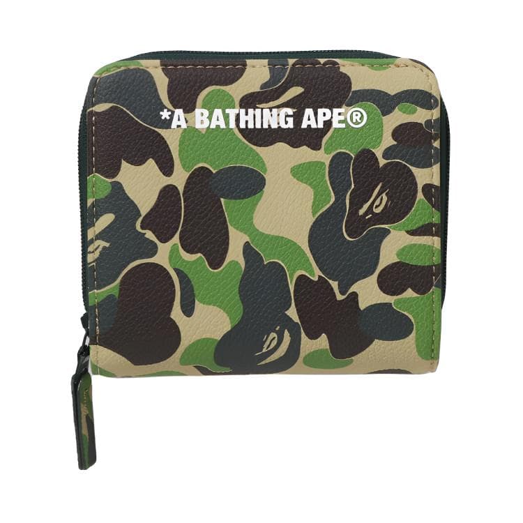Кошелек A BATHING APE Синтетическая кожа Кошелек Унисекс Синий Зеленый Розовый - изображение 1