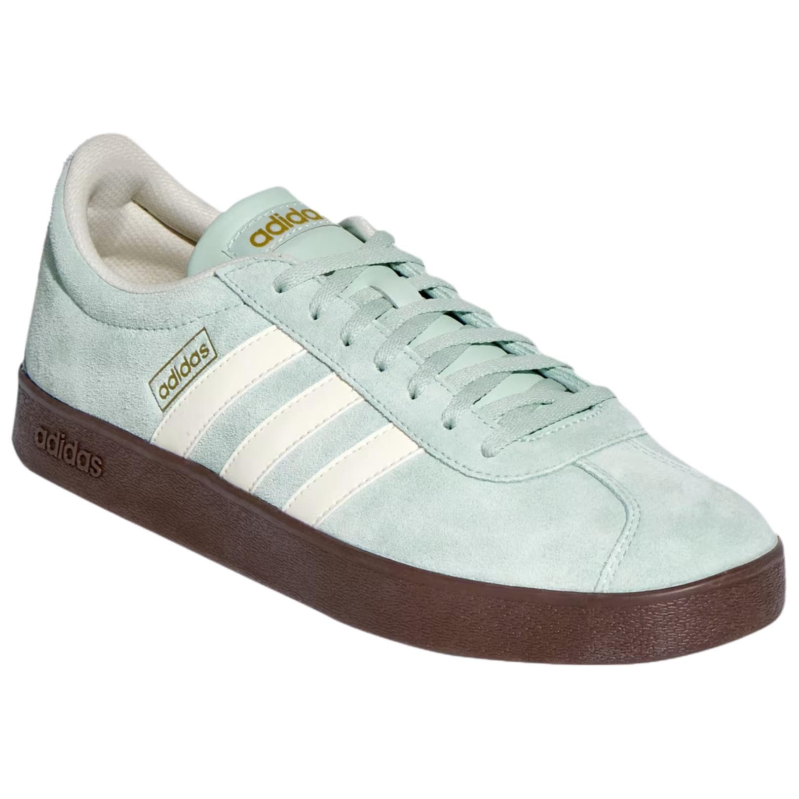 Кроссовки Adidas Vl Court Classic Кеды немецкой армии (GAT) Унисекс Зелёный - изображение 3
