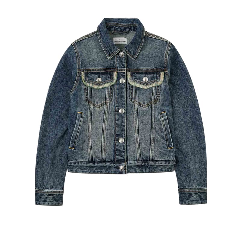 EVISU 2025 Осенний Деним Куртка Женская - изображение 2