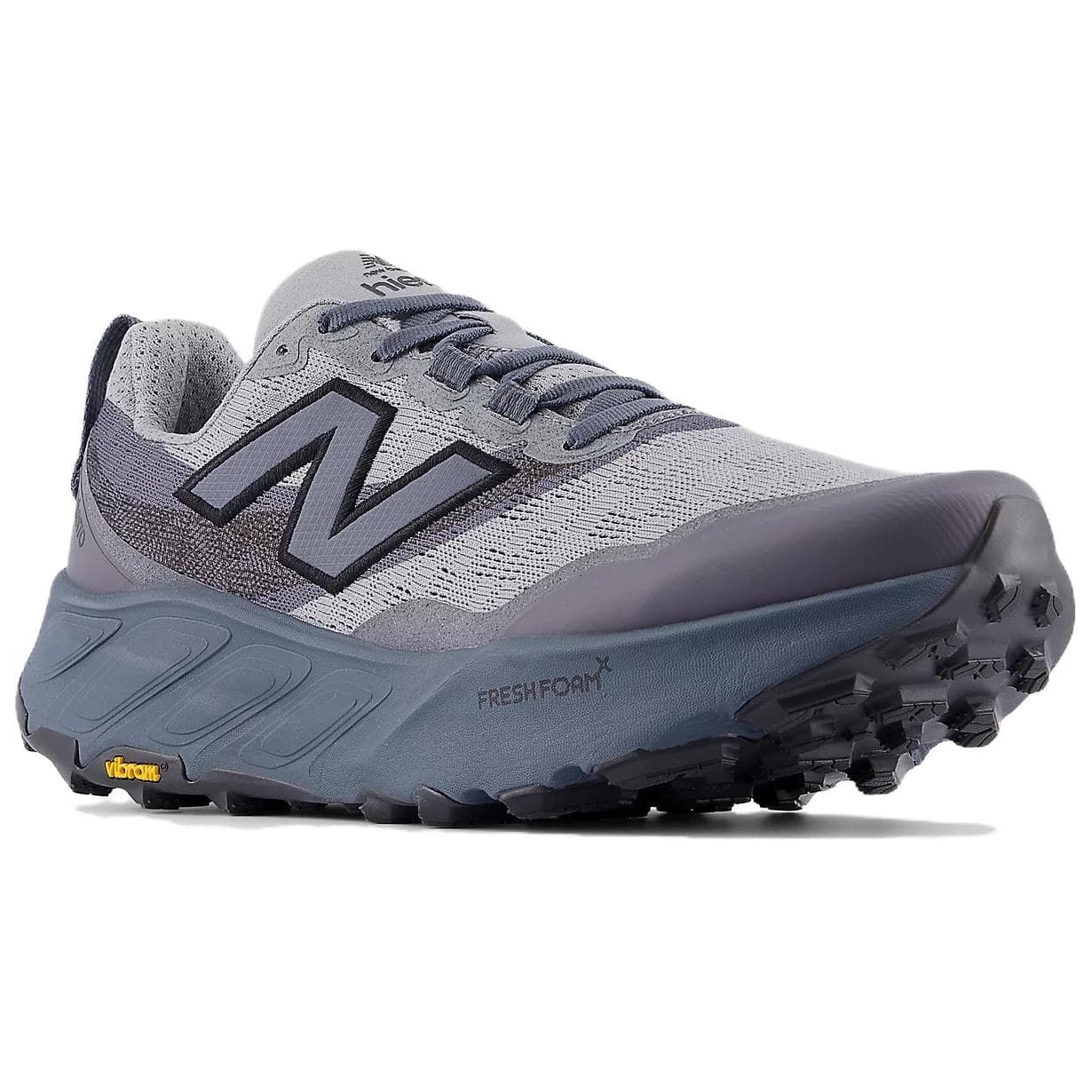 Кроссовки New Balance NB Свежая Пена X Hierro V9 Кроссовки для Трейлраннинга Мужские Серый Синий - изображение 2