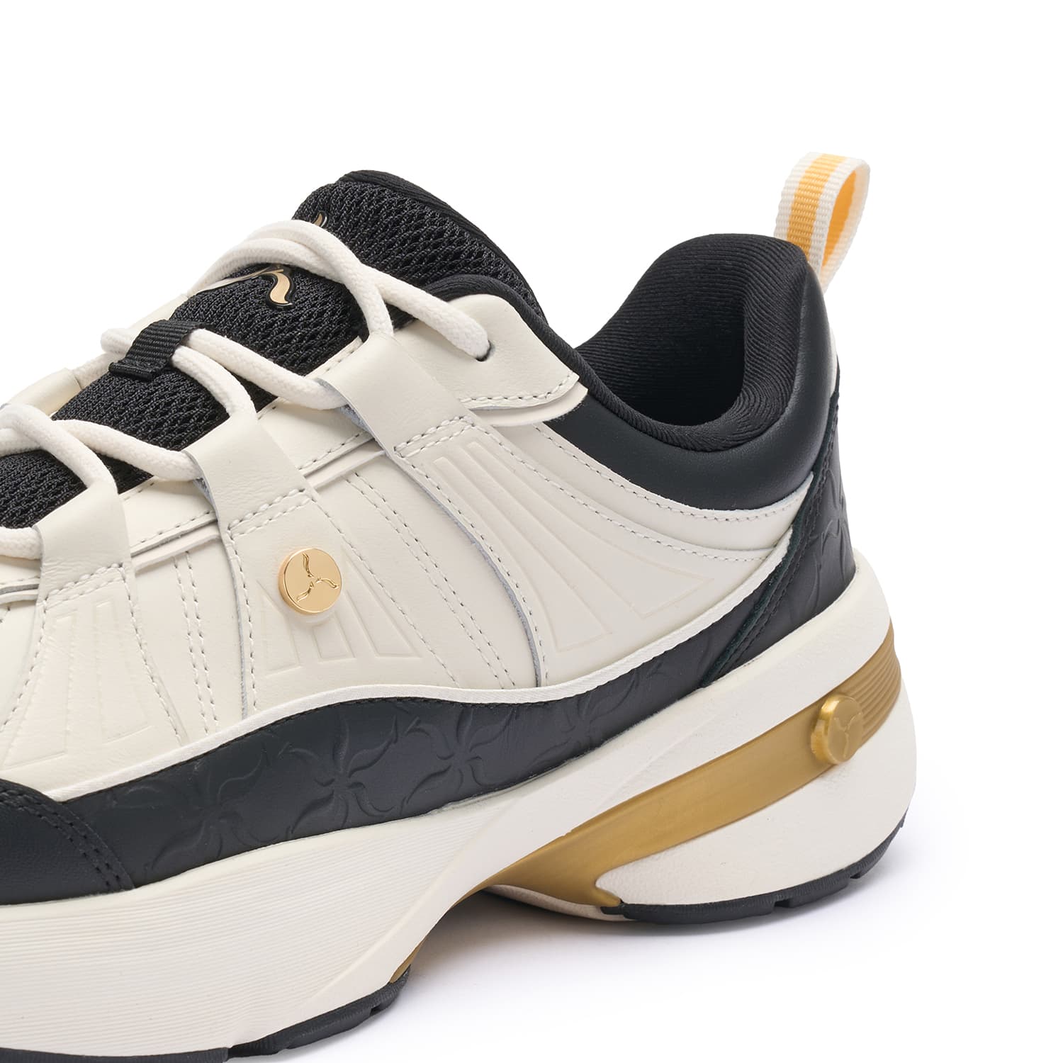 Кроссовки LI NING 1990 Износостойкий Легкий Низкий Верх Повседневная Обувь Женская Бежевая Черная - изображение 7