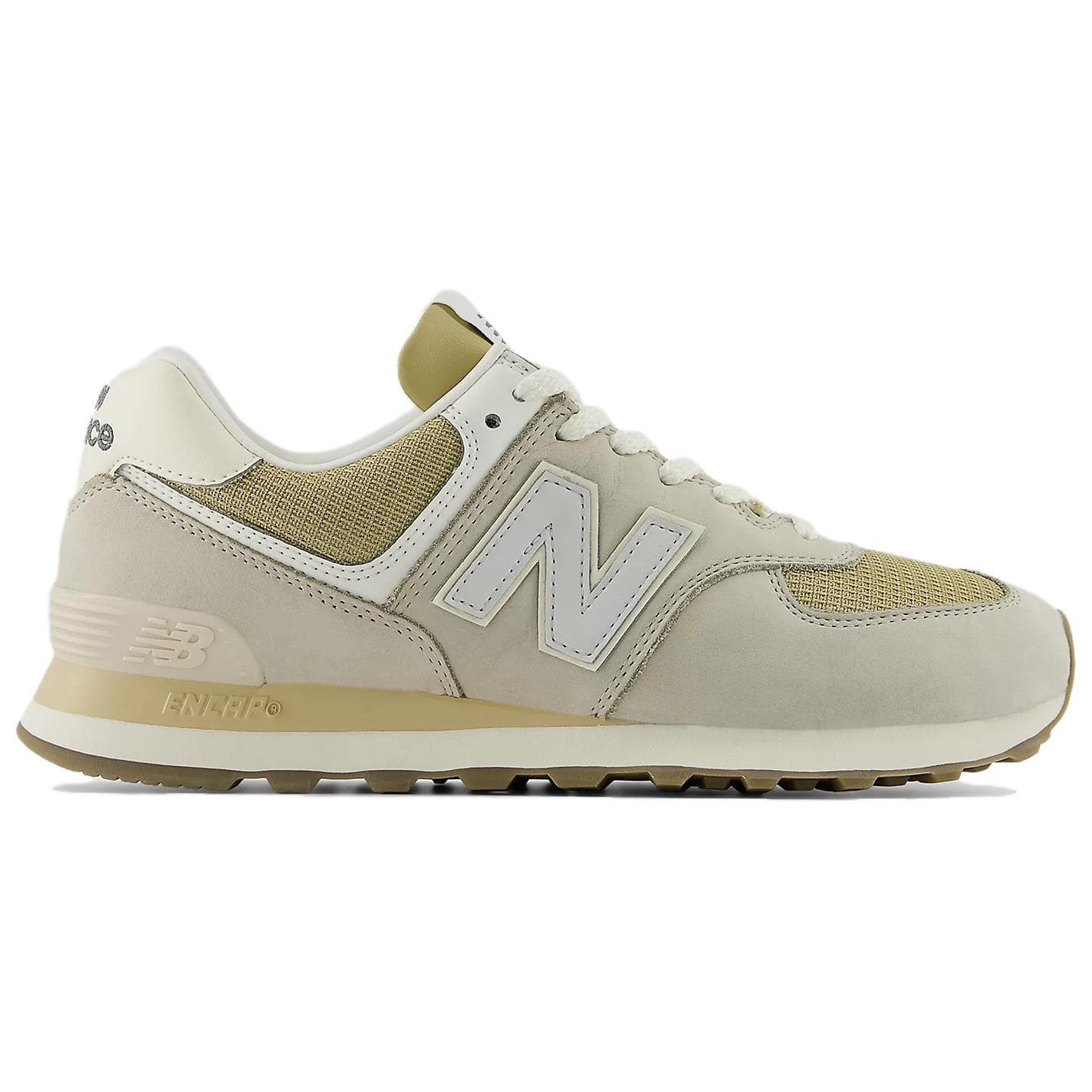 Кроссовки New Balance NB 574 Повседневная обувь Унисекс Бежевый - изображение 2