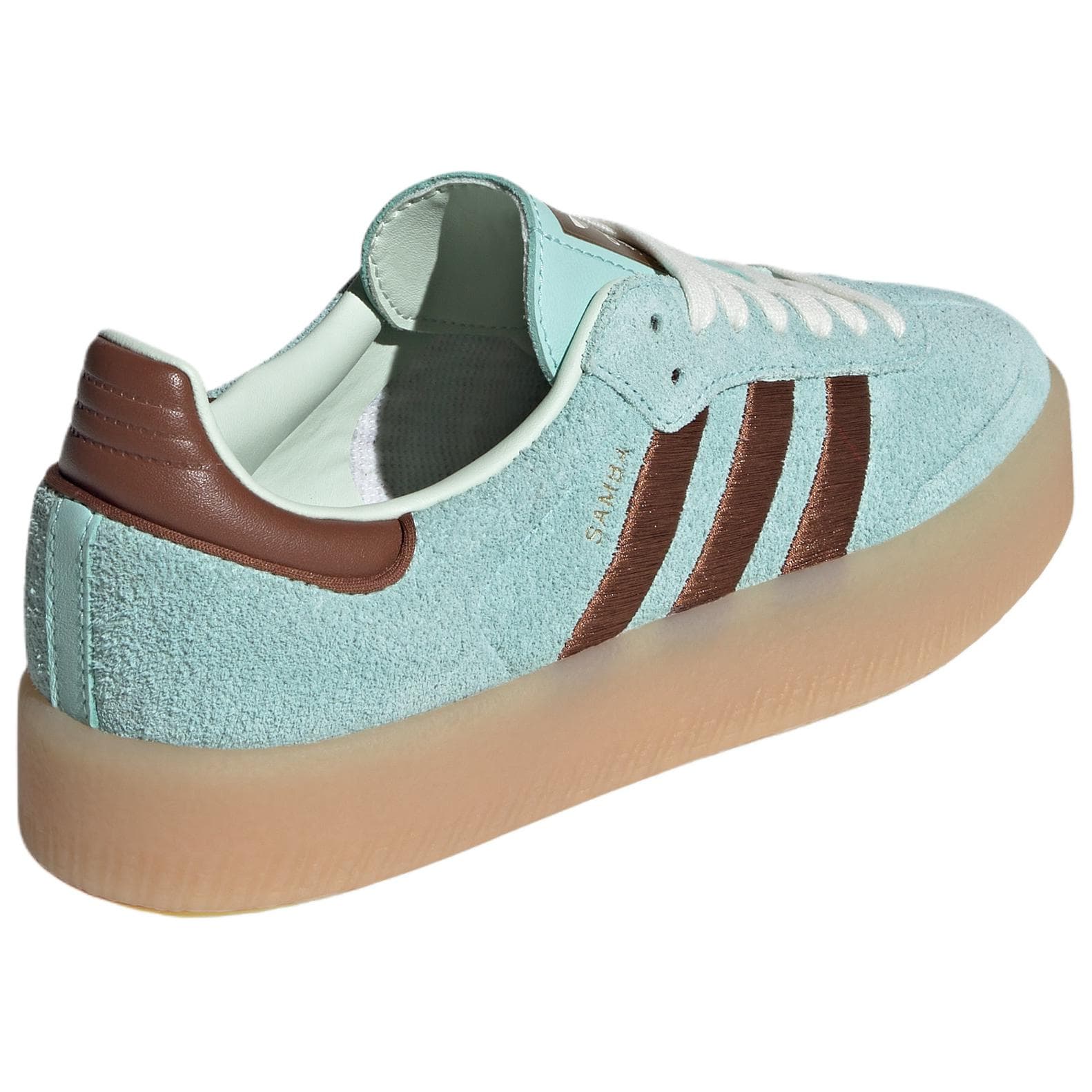 Кроссовки Adidas Originals SAMBAE Low Топ Скейтборд Кроссовки Женские Светло-Зеленые - изображение 5