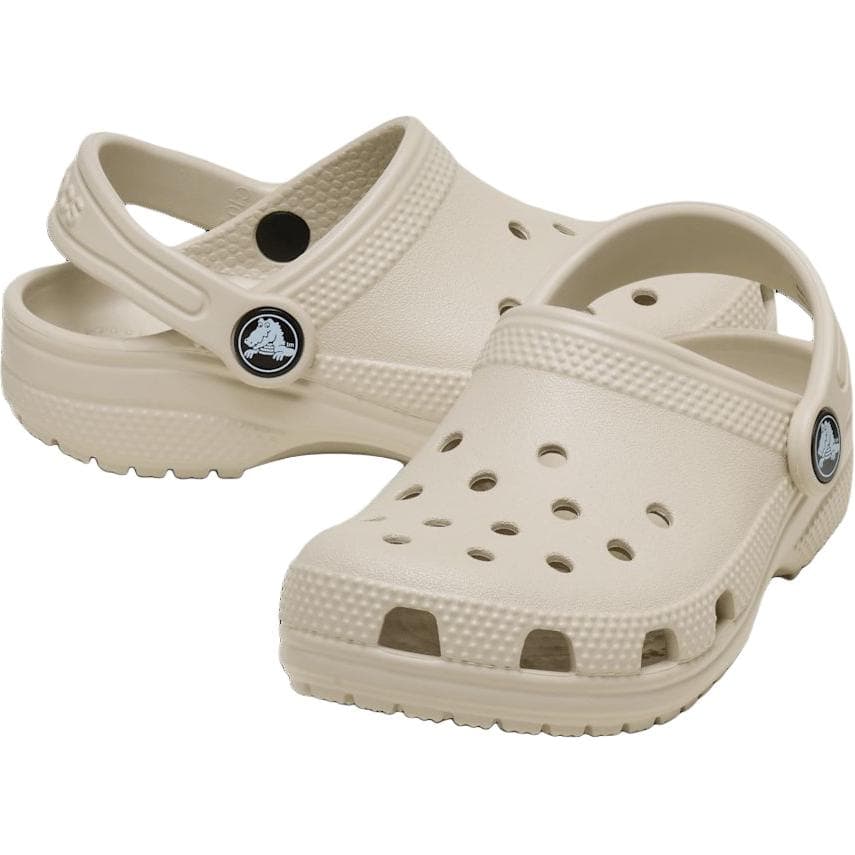 Кроссовки Crocs Classic сандал низкий топ для малышей бежевый для младенцев и малышей - изображение 2