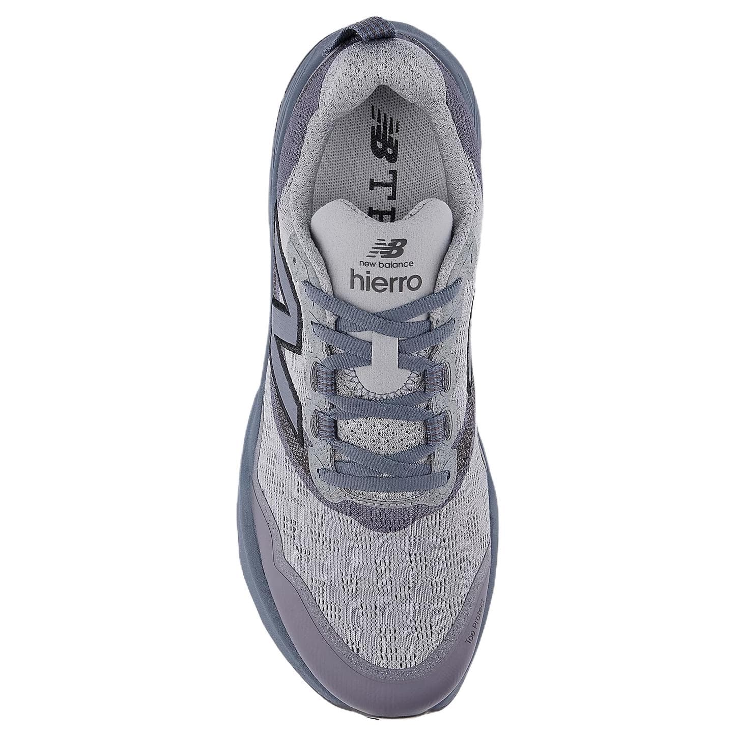 Кроссовки New Balance NB Свежая Пена X Hierro V9 Кроссовки для Трейлраннинга Мужские Серый Синий - изображение 3