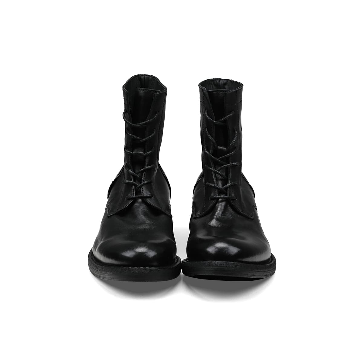 Ботинки челси HANQIAORIJI Black Blood Collection Лошадиная кожа Короткий Челси Унисекс - изображение 4