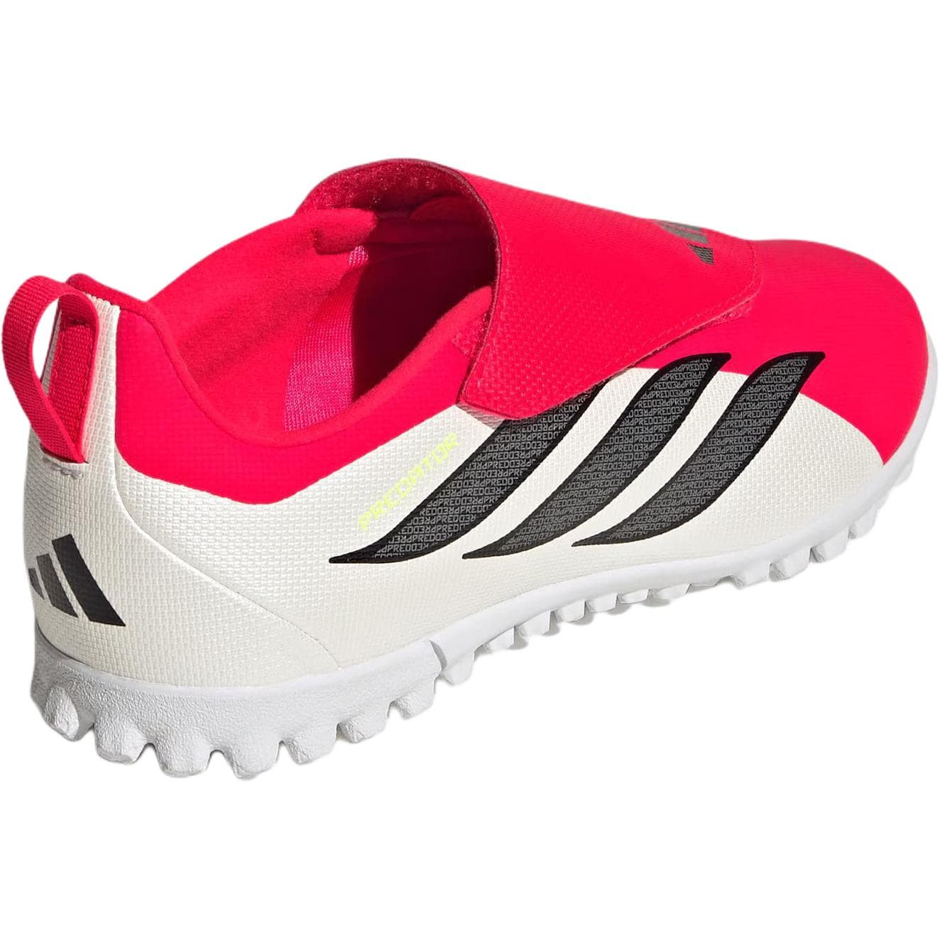 Бутсы Adidas Predator CLUB Low Футбольные бутсы для детей красные и черные - изображение 4