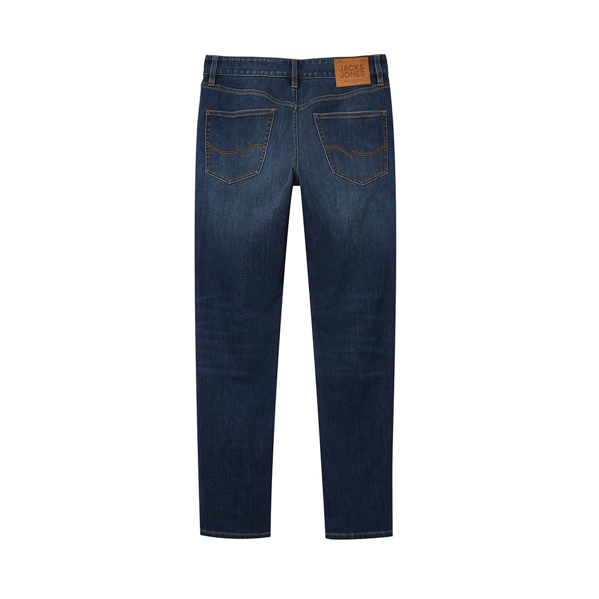 Штаны JACK&JONES Мужские модные облегающие темно-синие брюки премиум прямого кроя - изображение 5