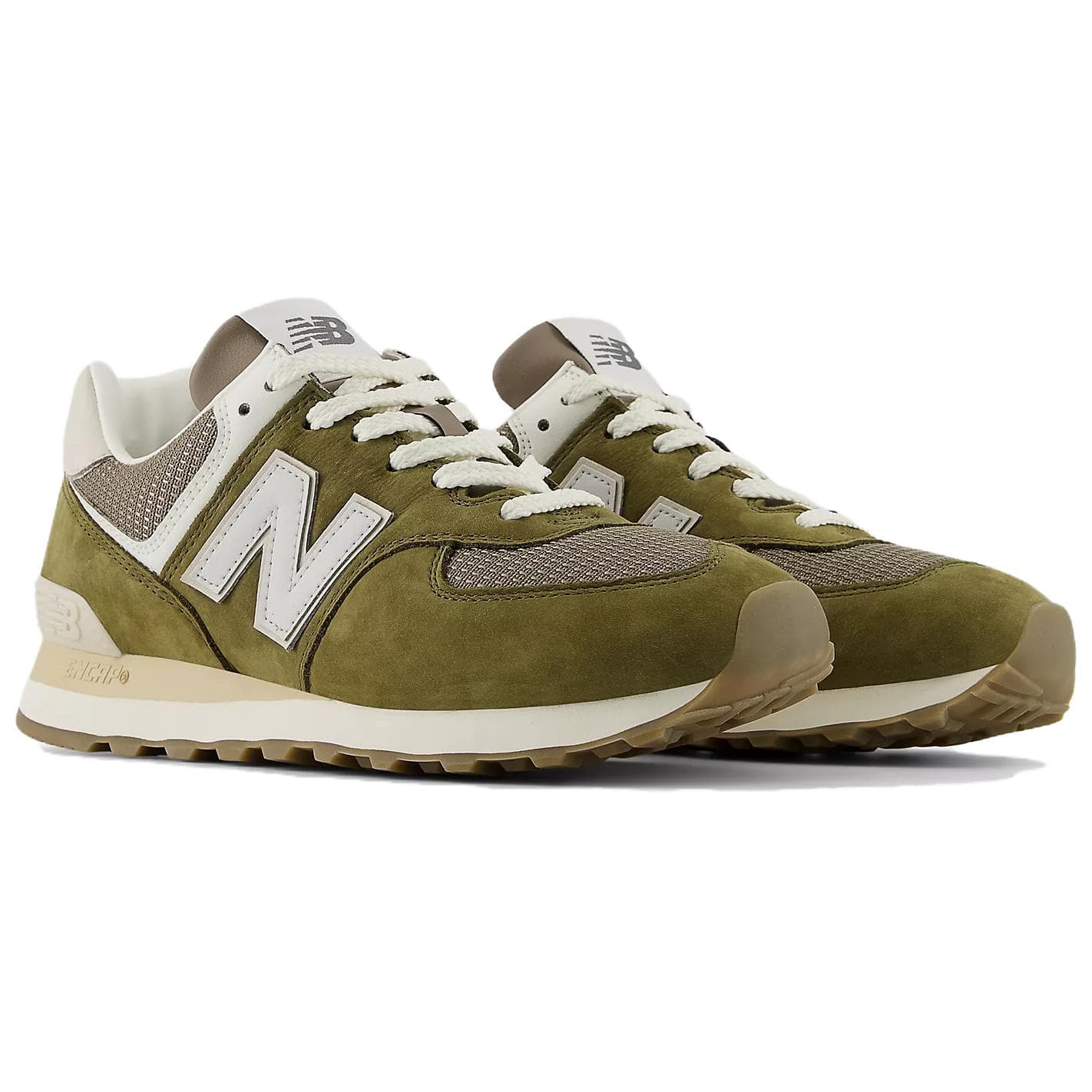 Кроссовки New Balance NB 574 Повседневная обувь Унисекс Зеленый - изображение 2