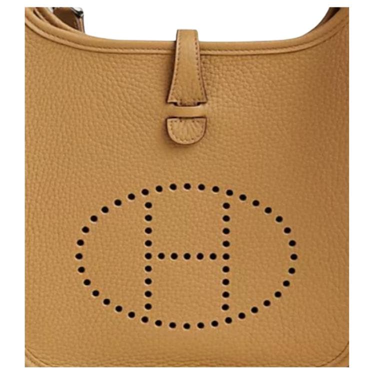 Сумка через плечо HERMES Evelyne Poche III 23 Clemence 23 4B Biscuit - изображение 5