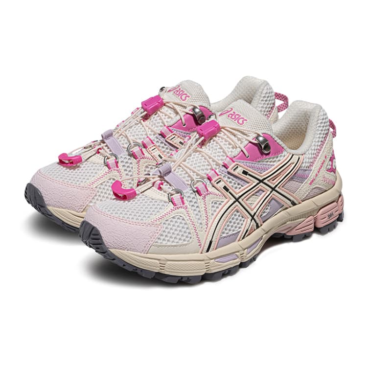 Кроссовки для бега ASICS Гель Kahana 8 FL Текстиль Синтетическая кожа Дышащий Низкий верх Повседневные беговые кроссовки для женщин - изображение 3