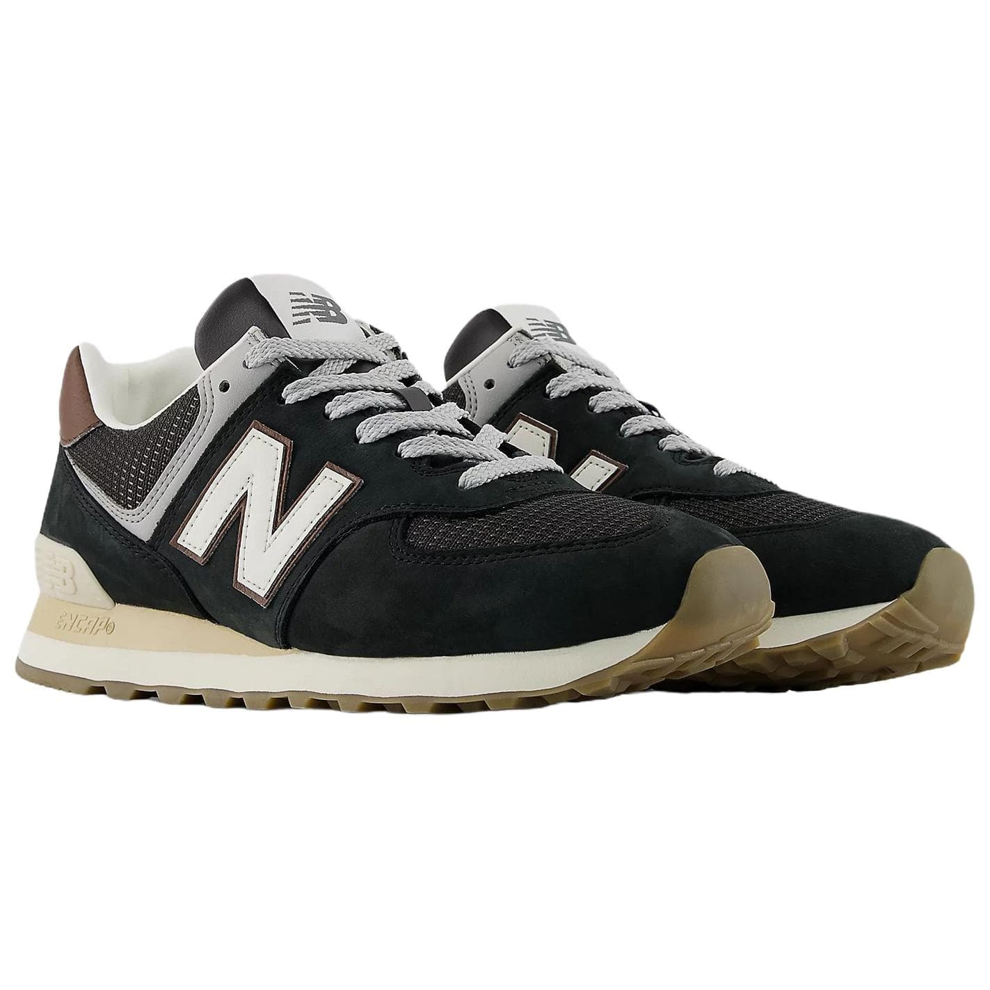 Кроссовки для бега New Balance NB 574 Удобный Беговые кроссовки Унисекс Черный - изображение 3