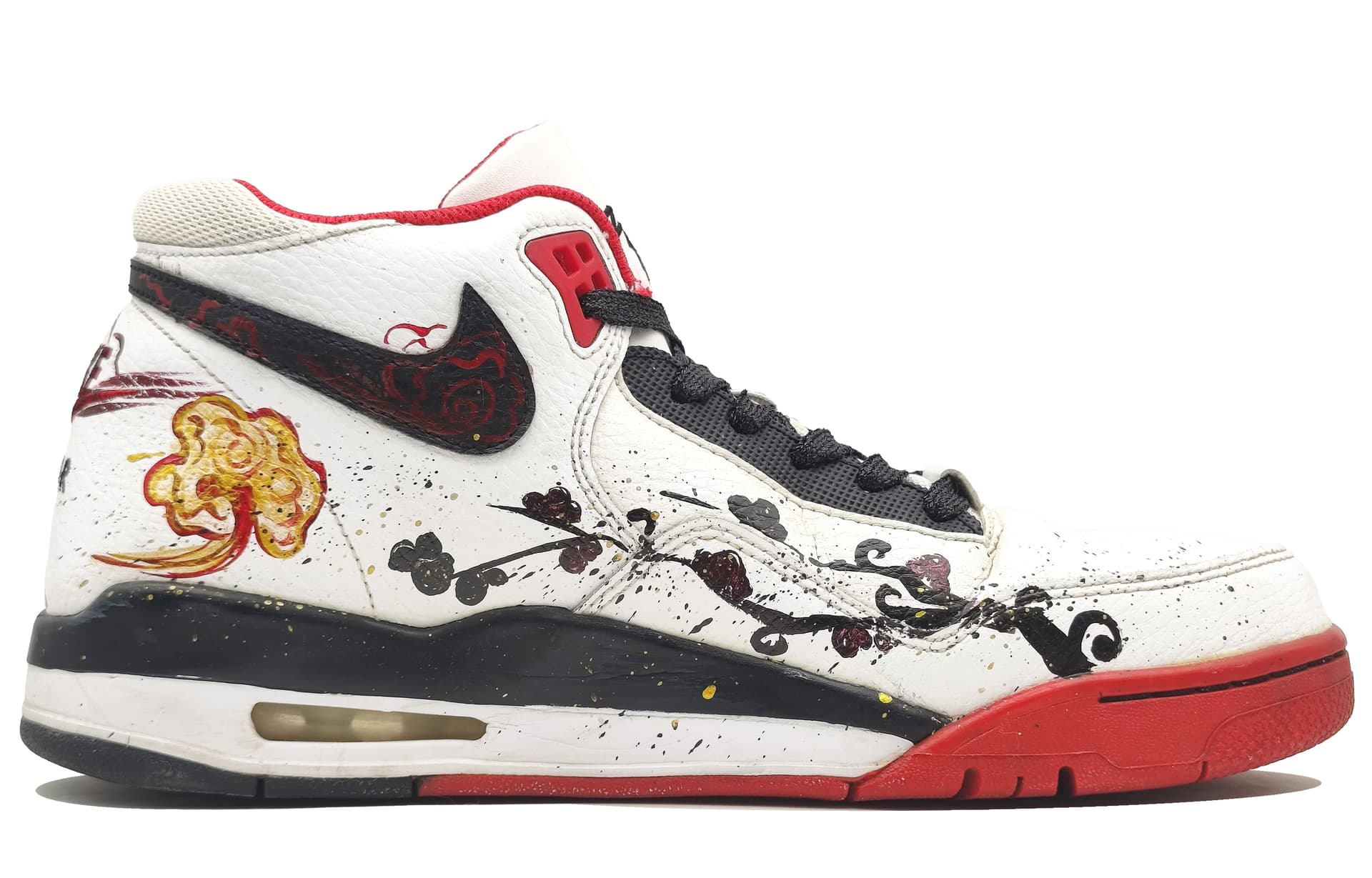 Ретро баскетбольные кроссовки Nike Flight Legacy CNY - изображение 3