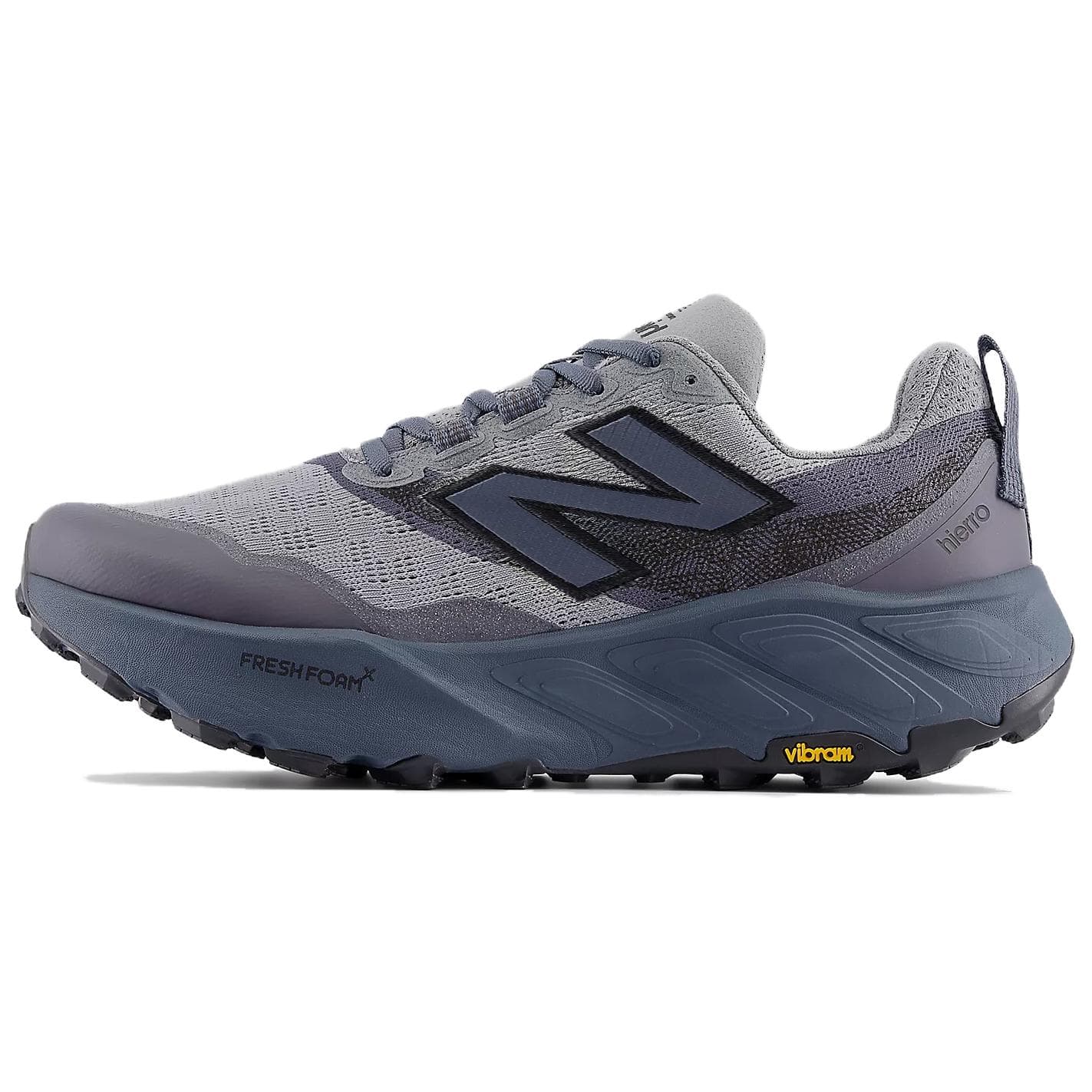 Кроссовки New Balance NB Свежая Пена X Hierro V9 Кроссовки для Трейлраннинга Мужские Серый Синий - изображение 1