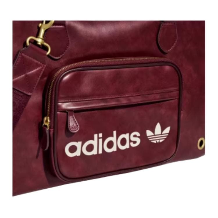 Мини-сумка Adidas Originals ПУ (полиуретан) Сумка через плечо Унисекс Светлый Алый - изображение 6